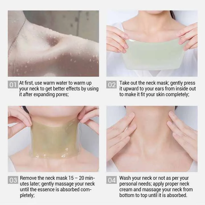 قناع ترطيب الرقبه - Neck moisturizing mask