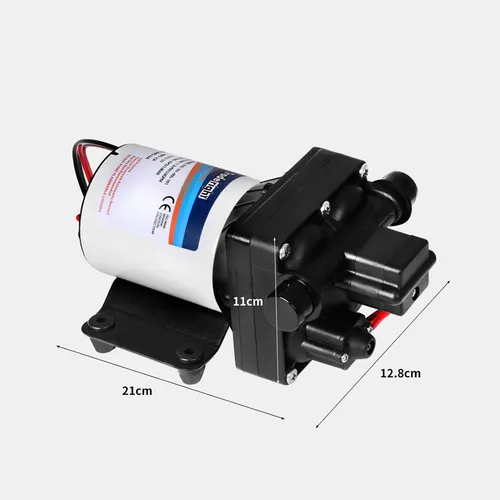 12V Caravan Water Pump | High Pressure | Self-priming | RV Camping Boat | 70PSI | 20.8L/M