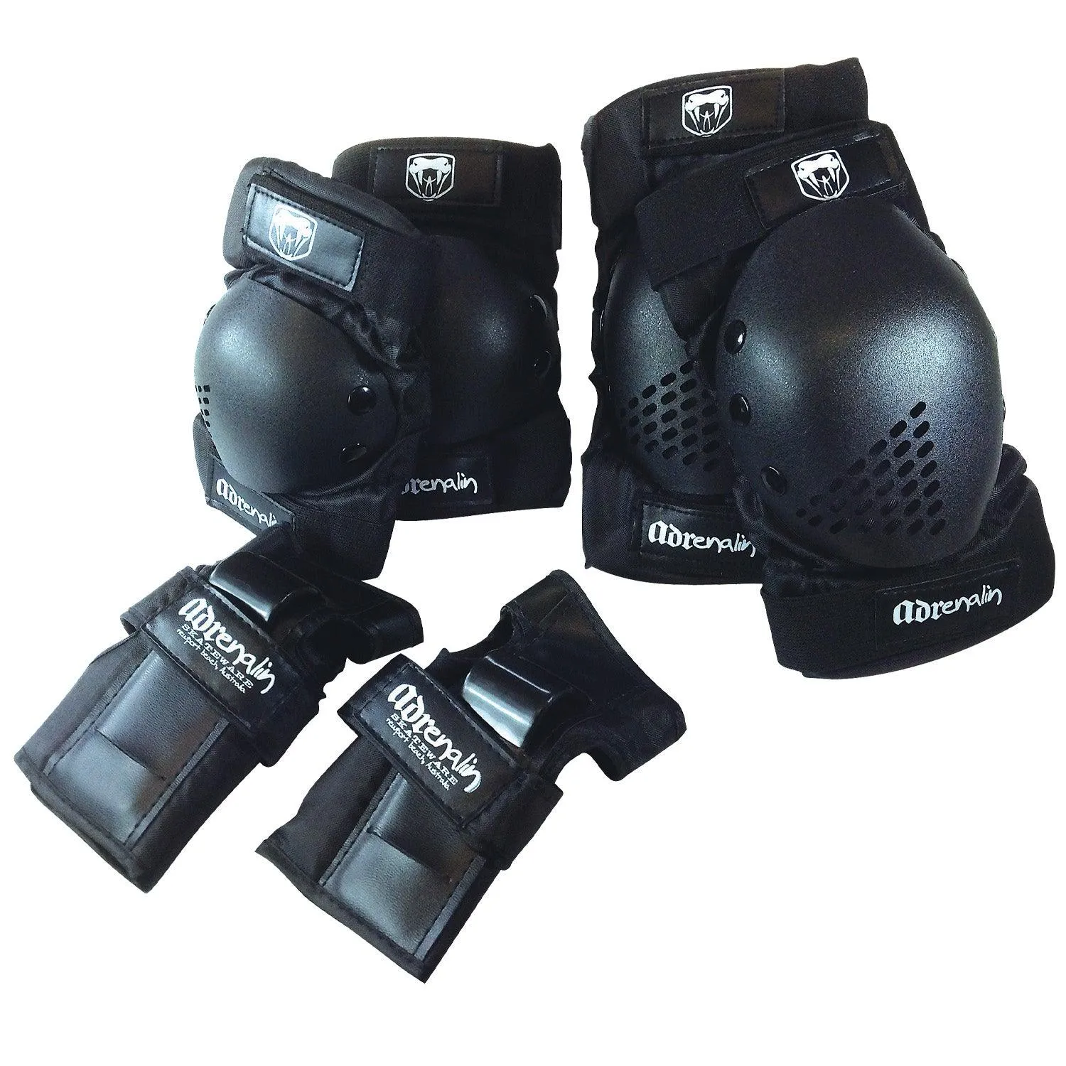 Enhanced Adrenalin 6-Piece Skate Protection Gear Set