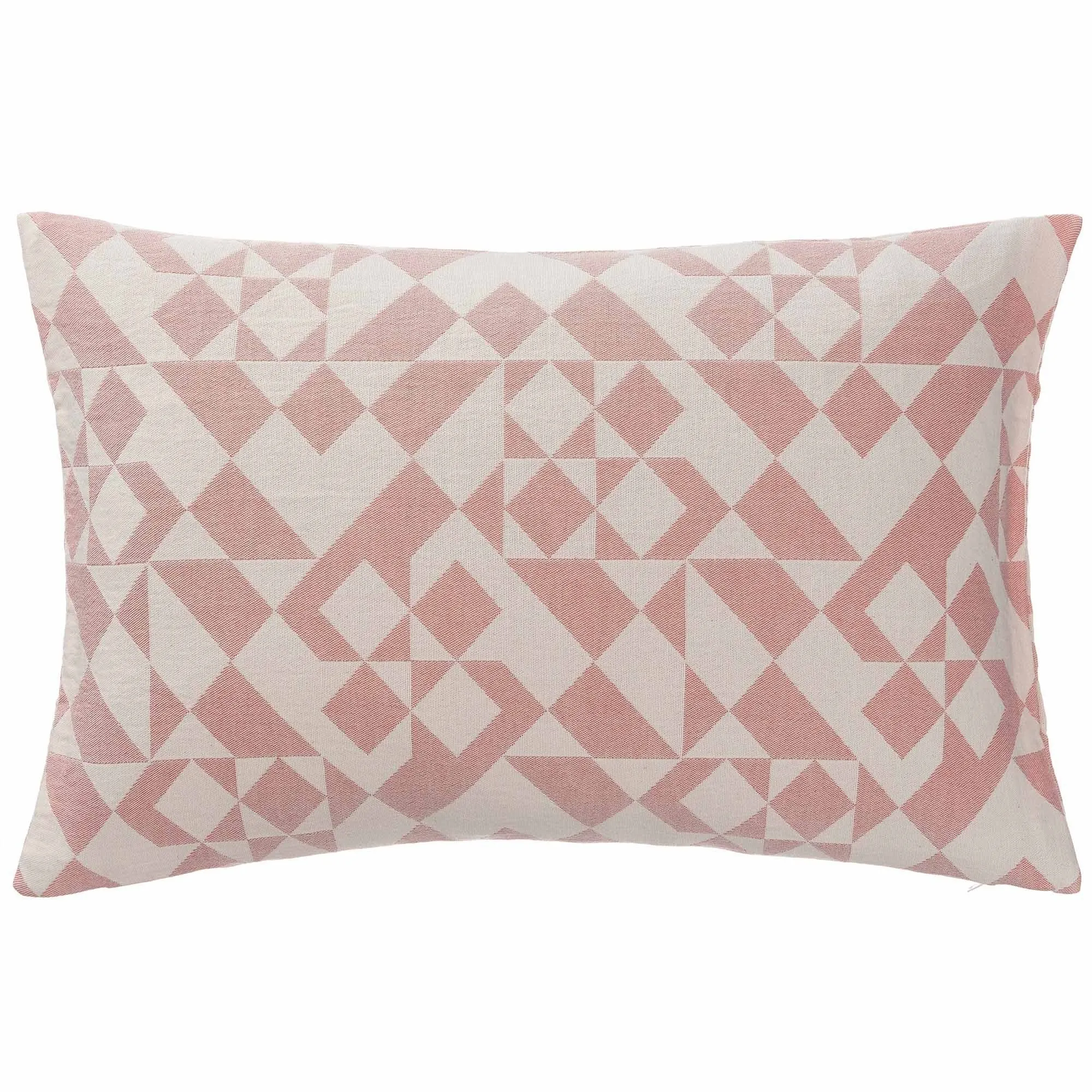 Amparo Cushion [Dusty pink/Natural white]