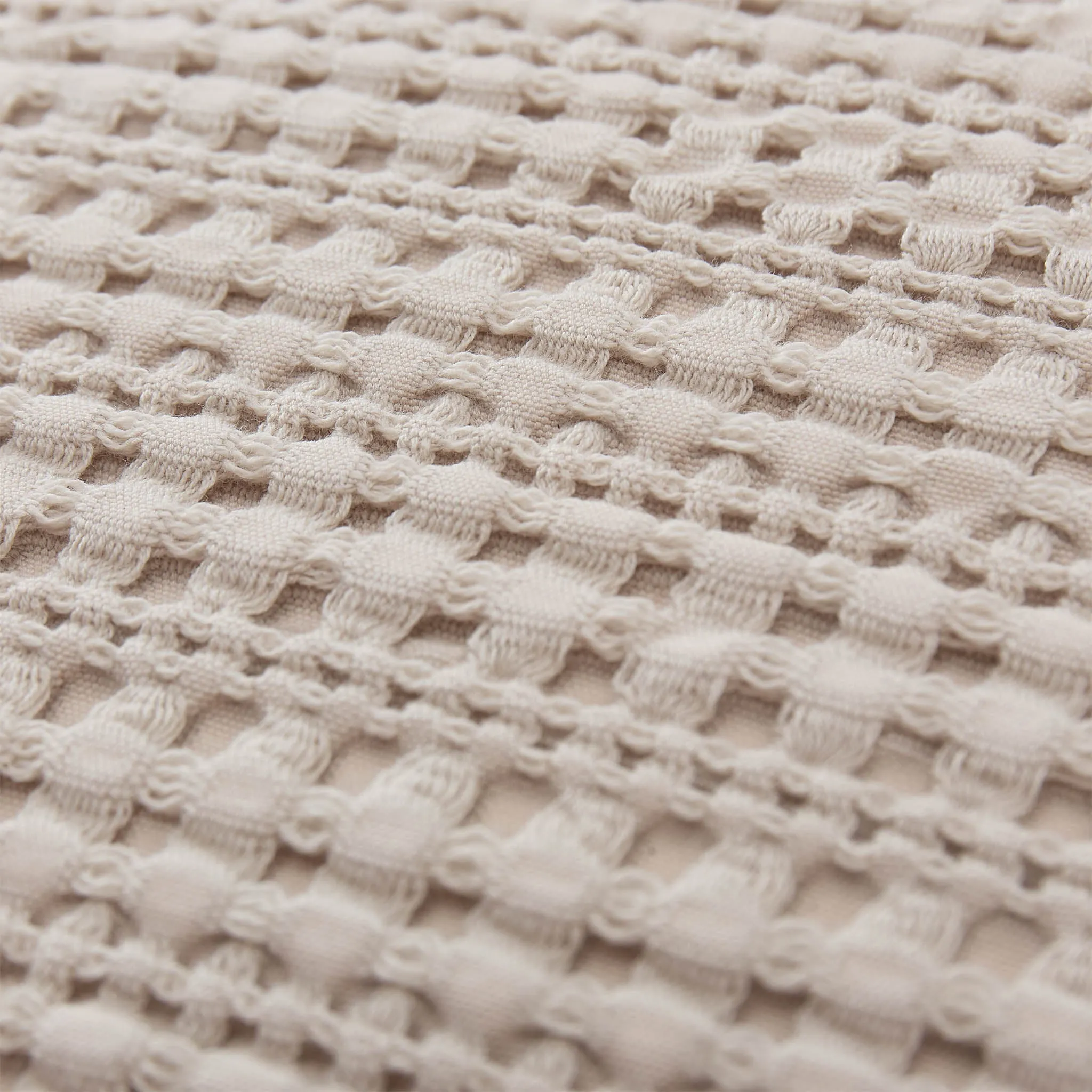 Anadia Cotton Cushion Cover [Natural]