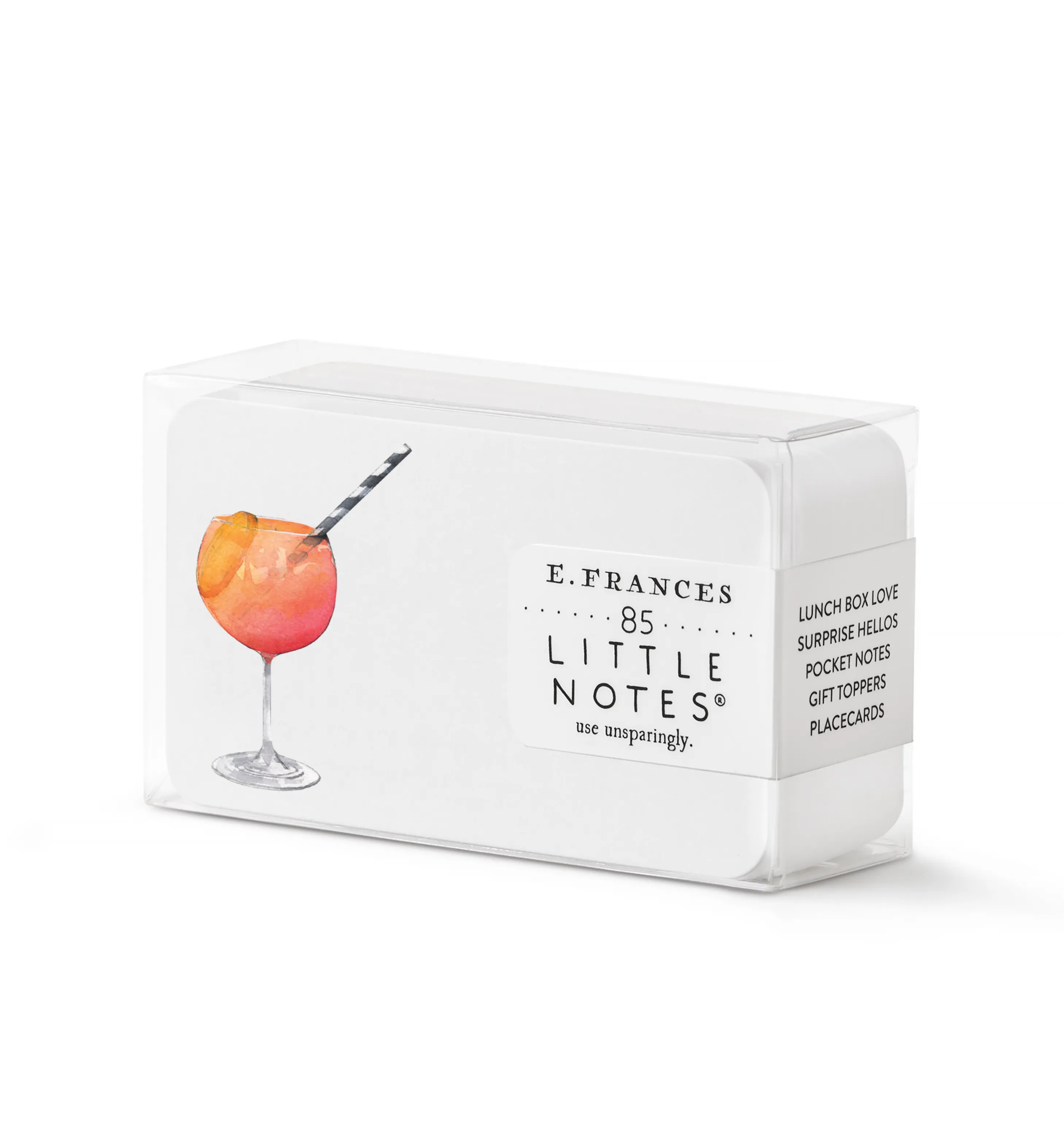 Aperol Spritz Little Notes  Boxed Set of 85 Mini Note Card