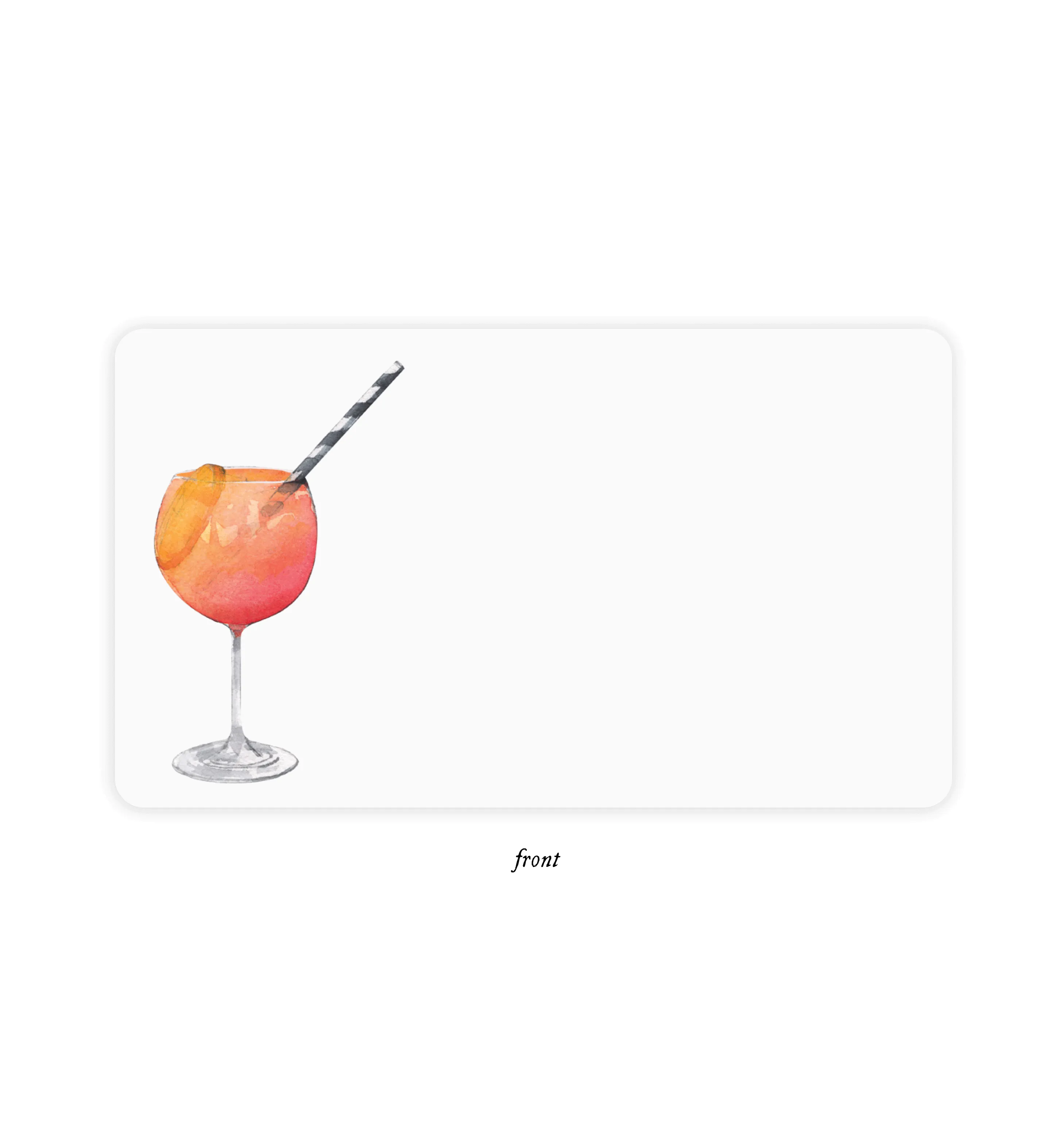Aperol Spritz Little Notes  Boxed Set of 85 Mini Note Card