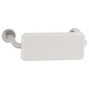 B-5892 Grab Rail with Padded Backrest - White