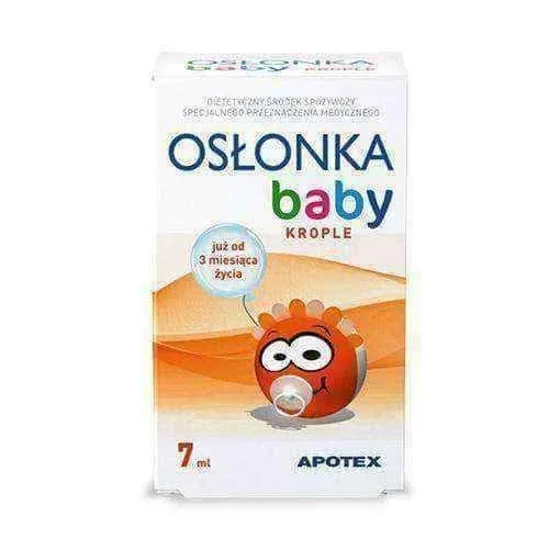Baby cushion drops for children from 3 months old 7ml, live bacteria cultures