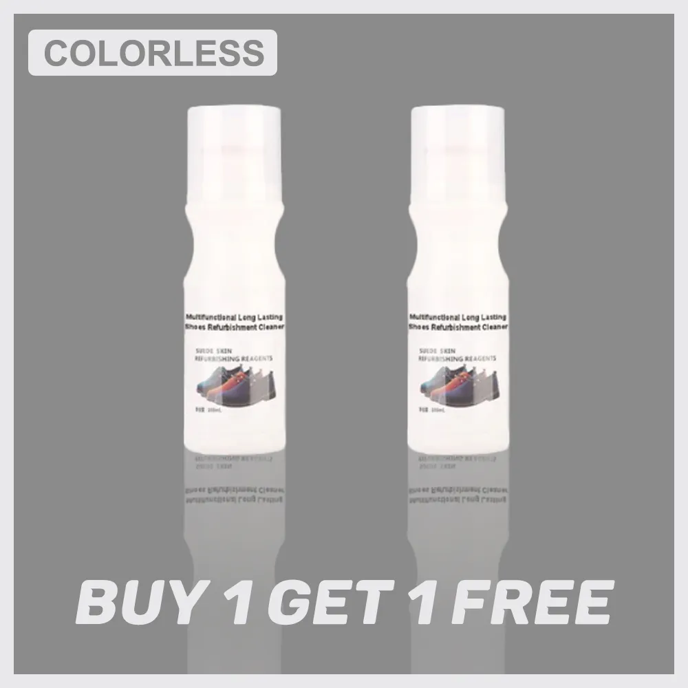 Biggest Hot Sales - Buy 1 Get 1 FreeMultifunctional Long Lasting Shoes Refurbishment Cleaner