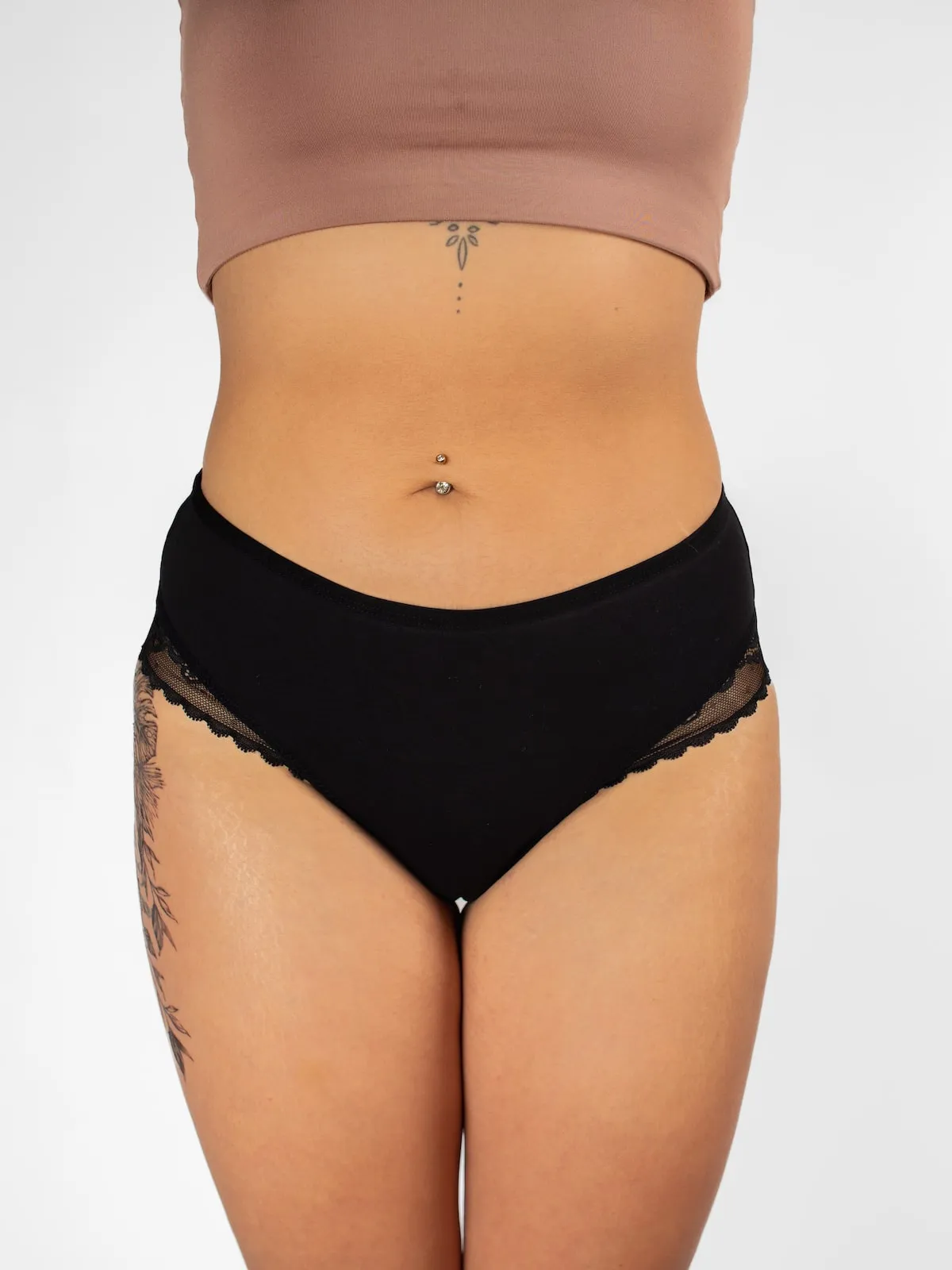Black Magnolia Briefs