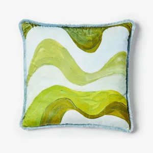 Bonnie & Neil Sway Blue Cushion 60cm