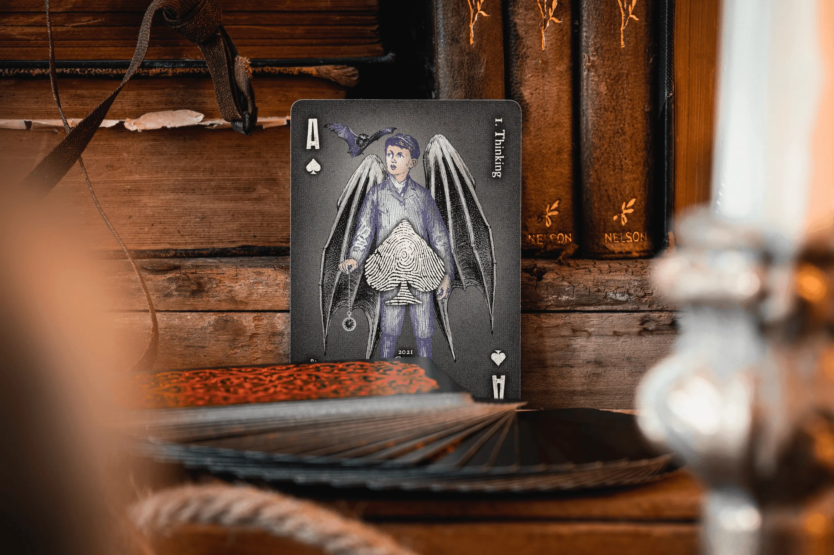 Cartomancer Shadow Playing Cards by Alain Benoit