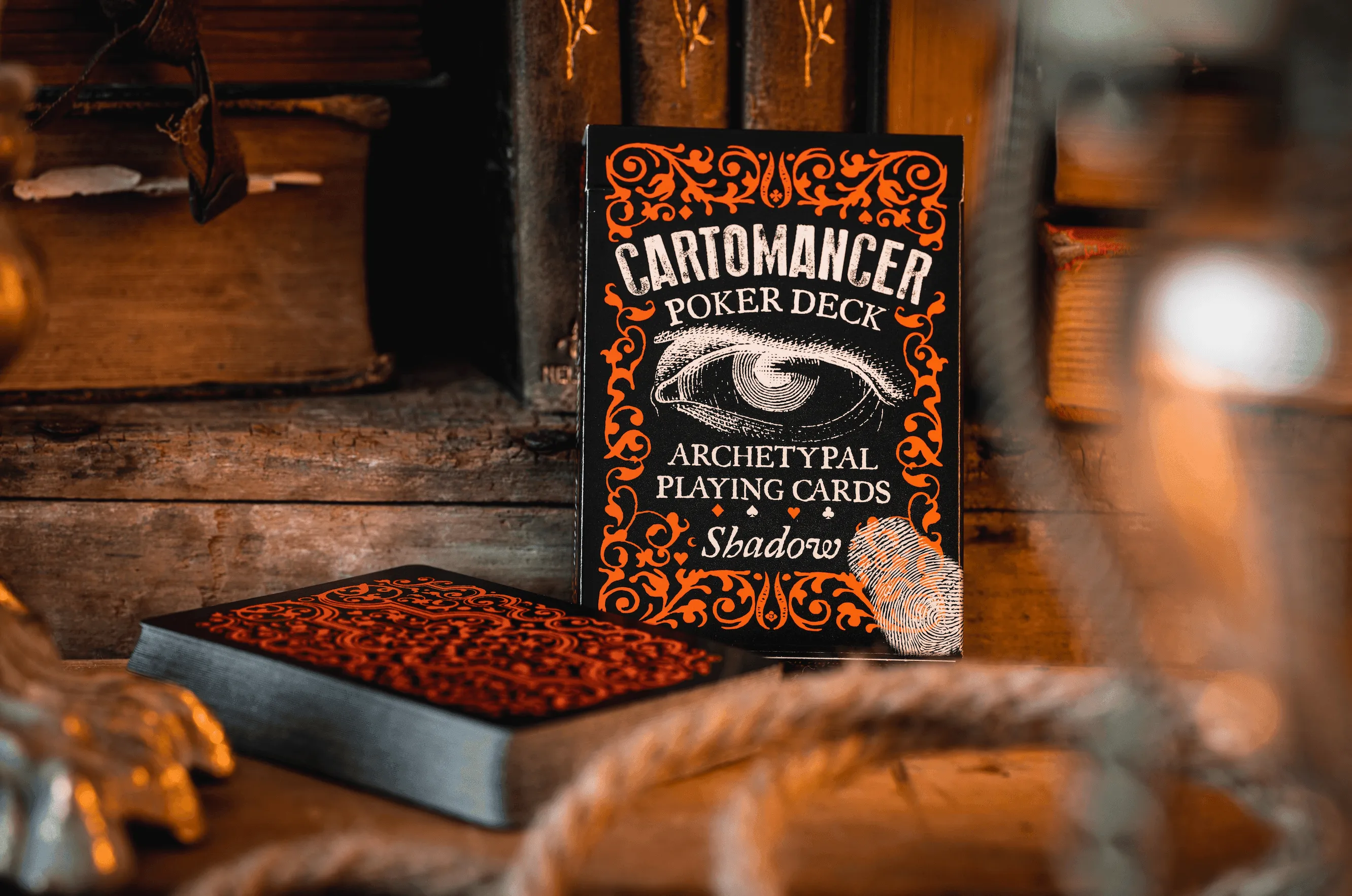 Cartomancer Shadow Playing Cards by Alain Benoit