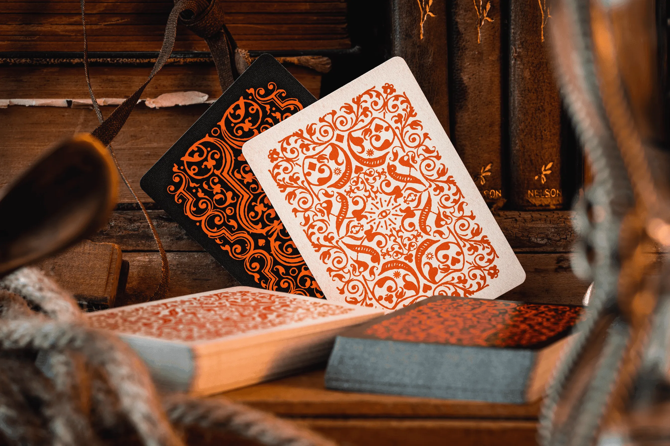 Cartomancer Shadow Playing Cards by Alain Benoit
