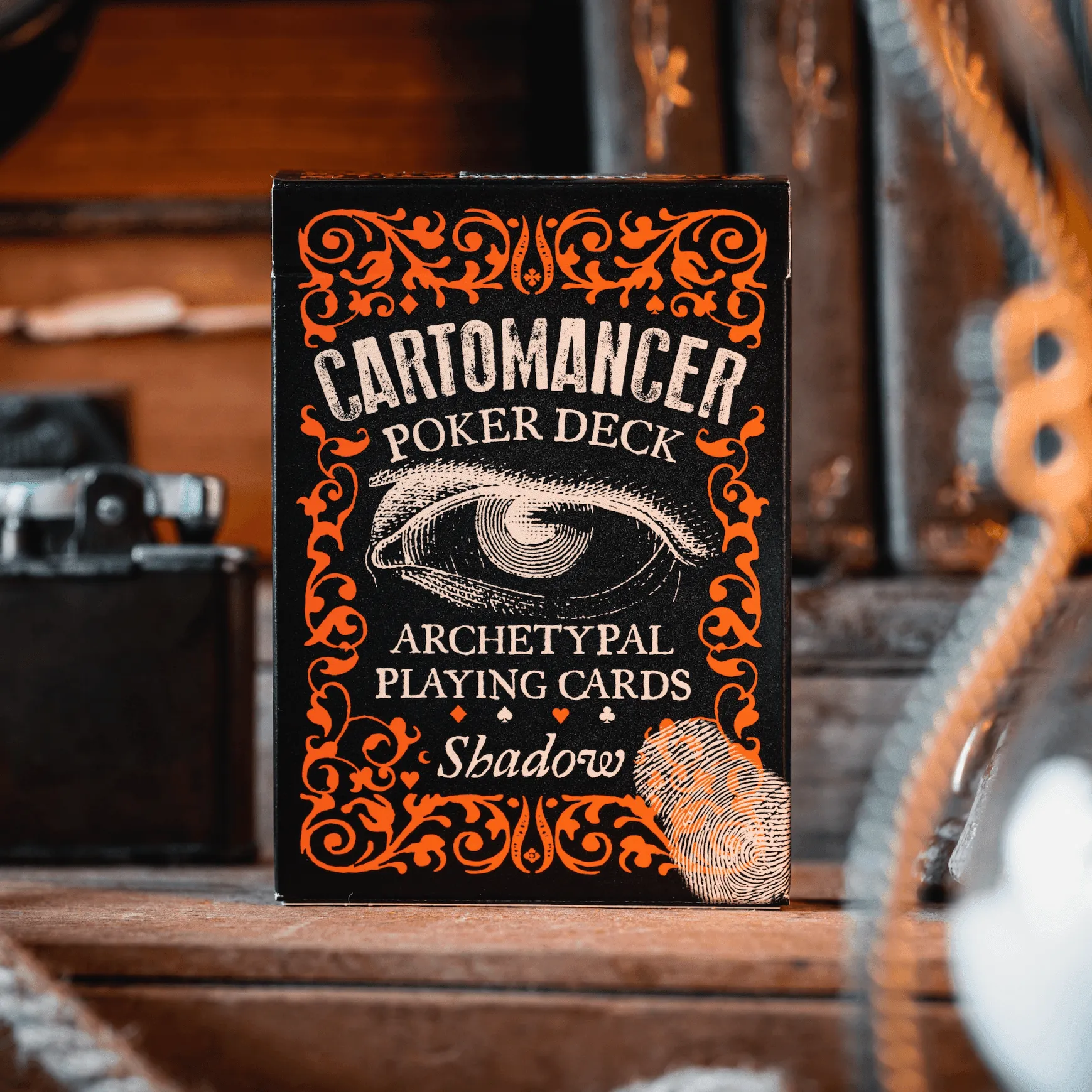 Cartomancer Shadow Playing Cards by Alain Benoit