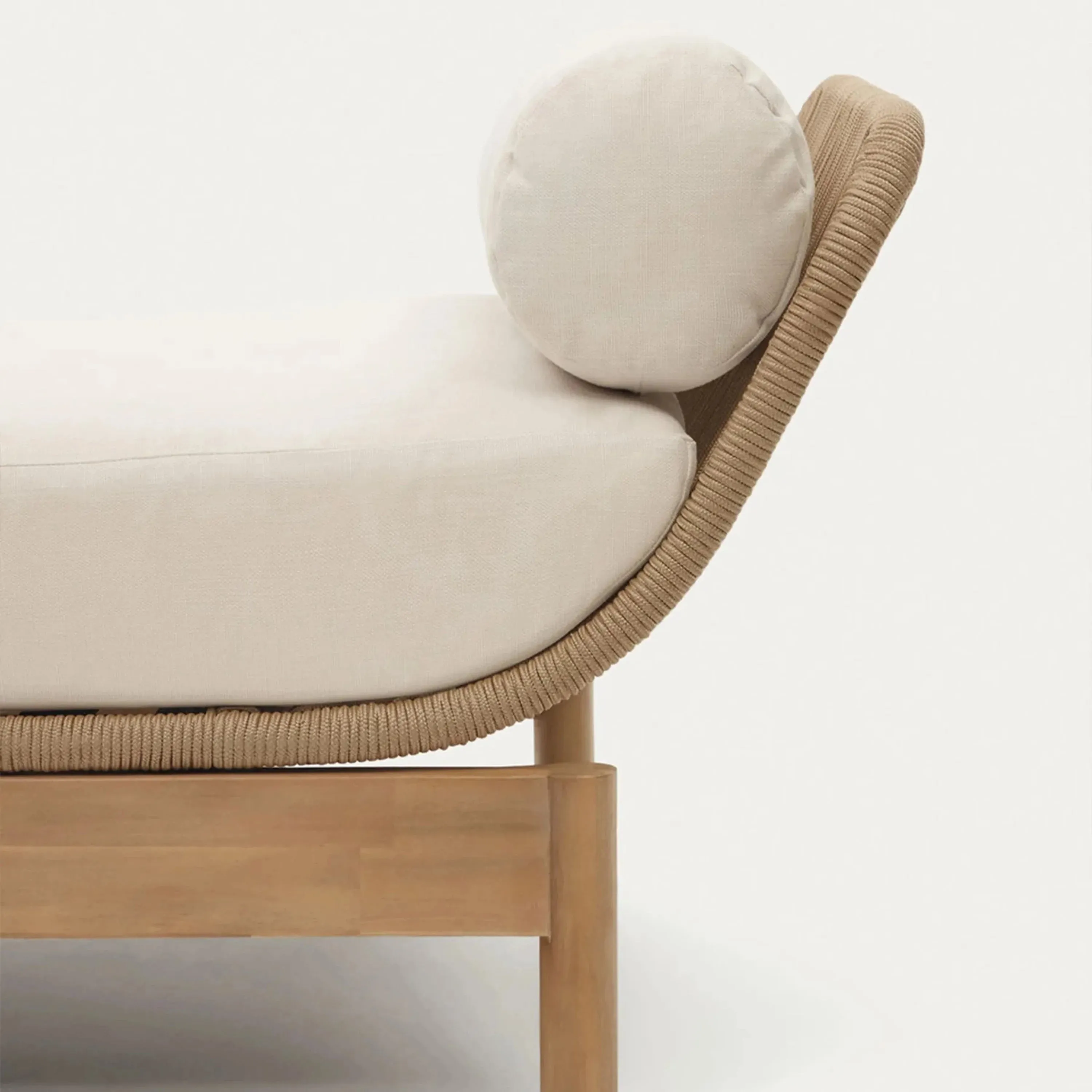 Catalina Outdoor Sun Lounger - Beige