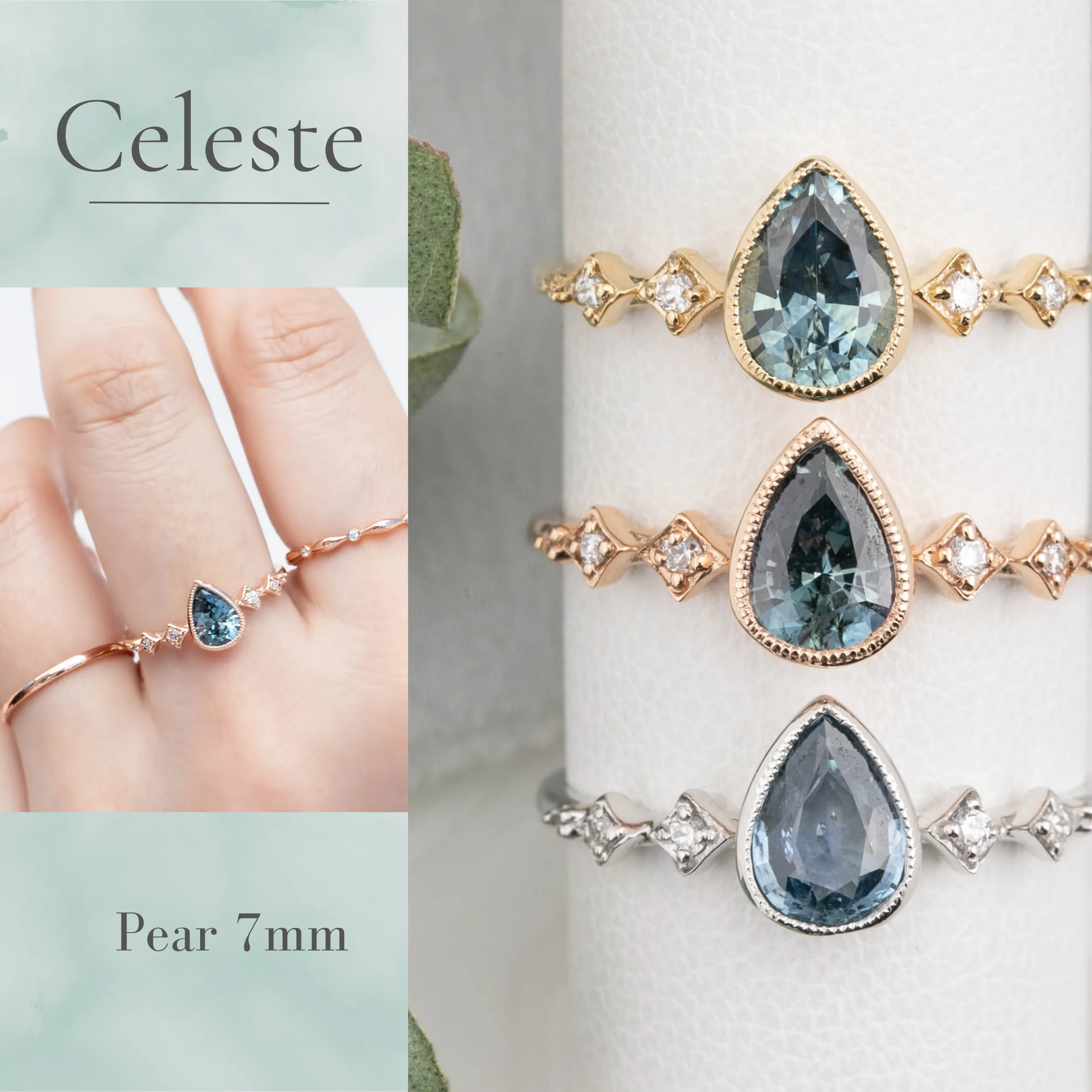 Celeste Bezel Setting (Mid Size)