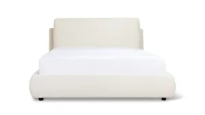 Cloud Bed, Full, Cream Boucle