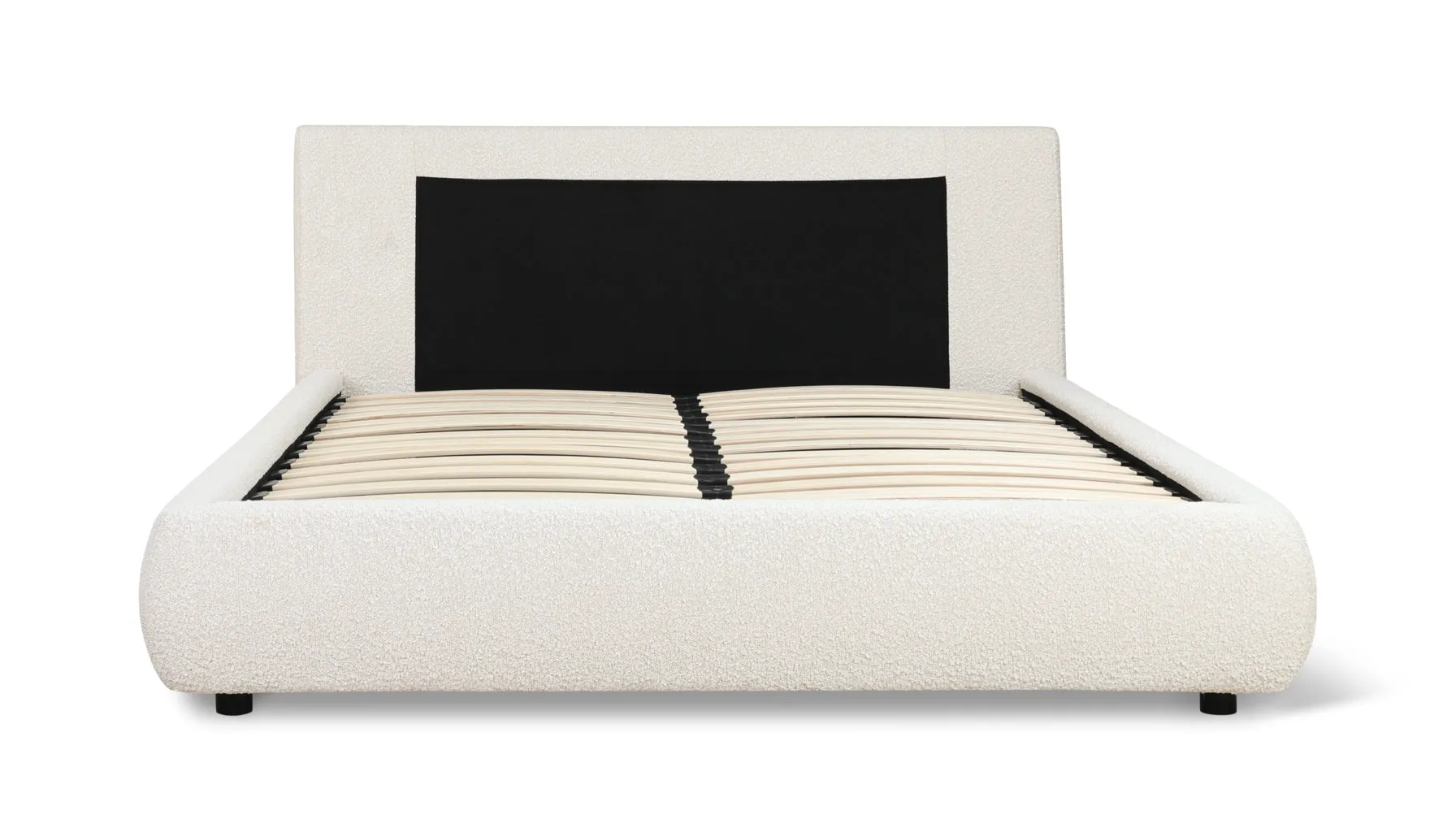 Cloud Bed, Full, Cream Boucle