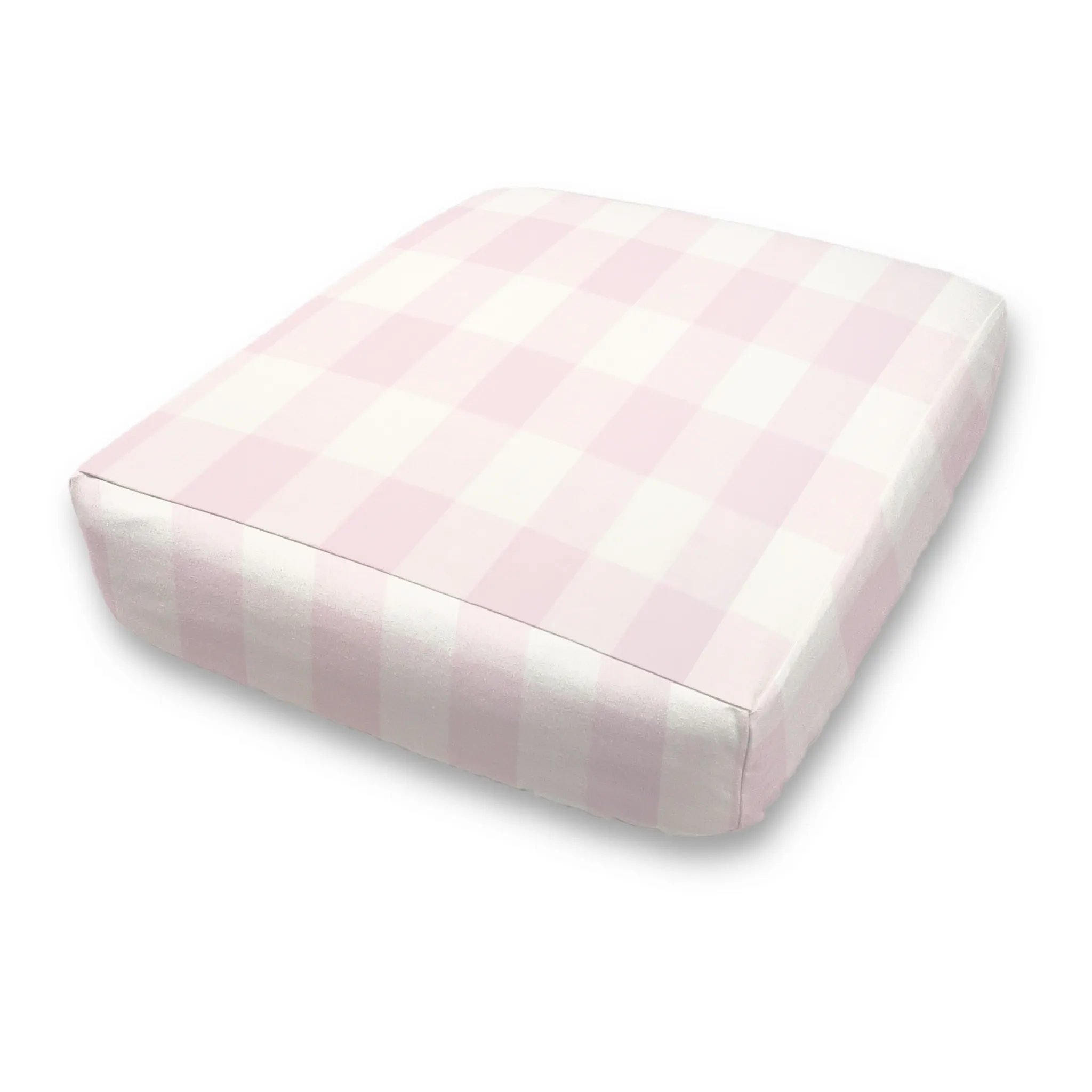 Custom Elastic Fitted & Protective Cushion Cover - Cotton Buffalo Plaid