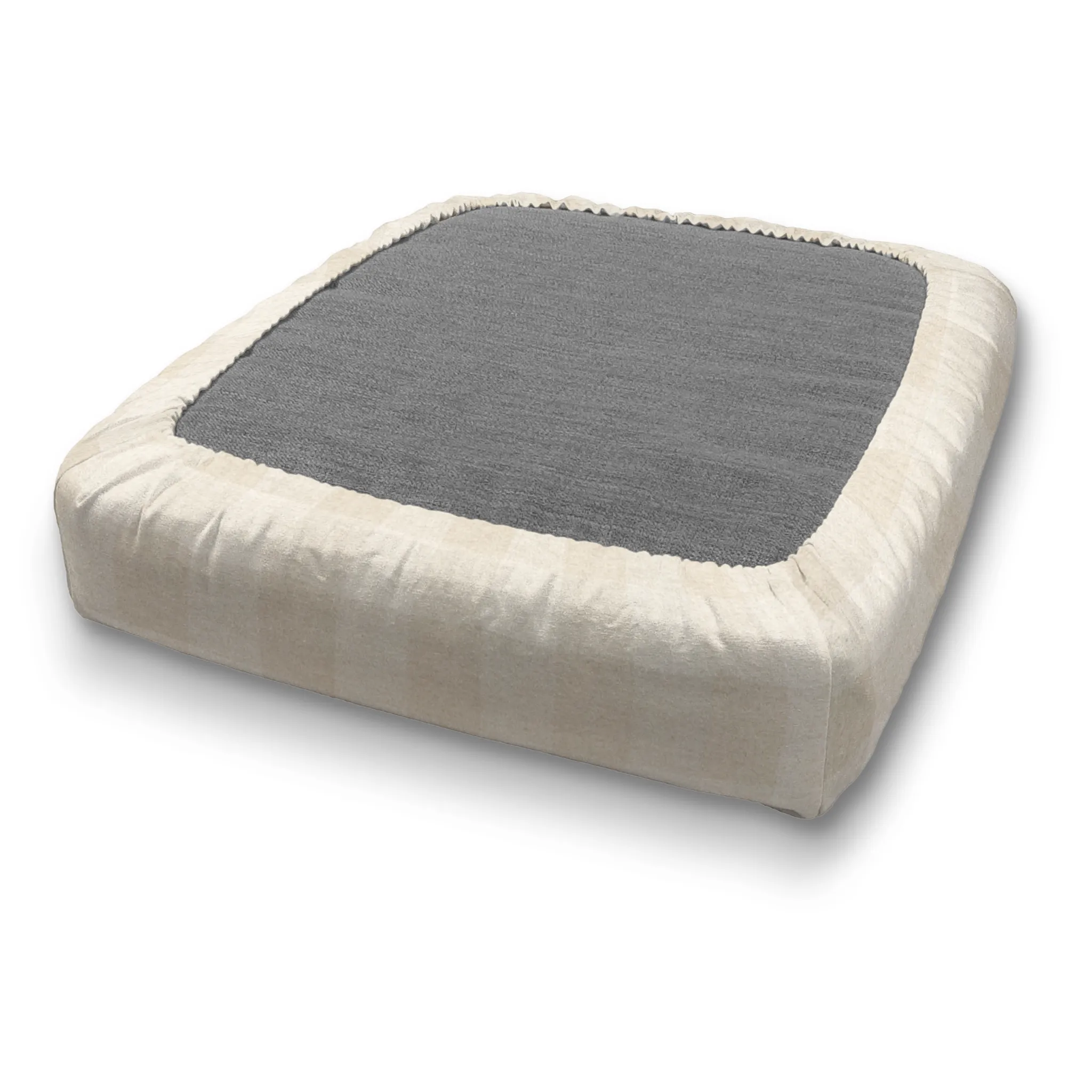 Custom Elastic Fitted & Protective Cushion Cover - Cotton Buffalo Plaid