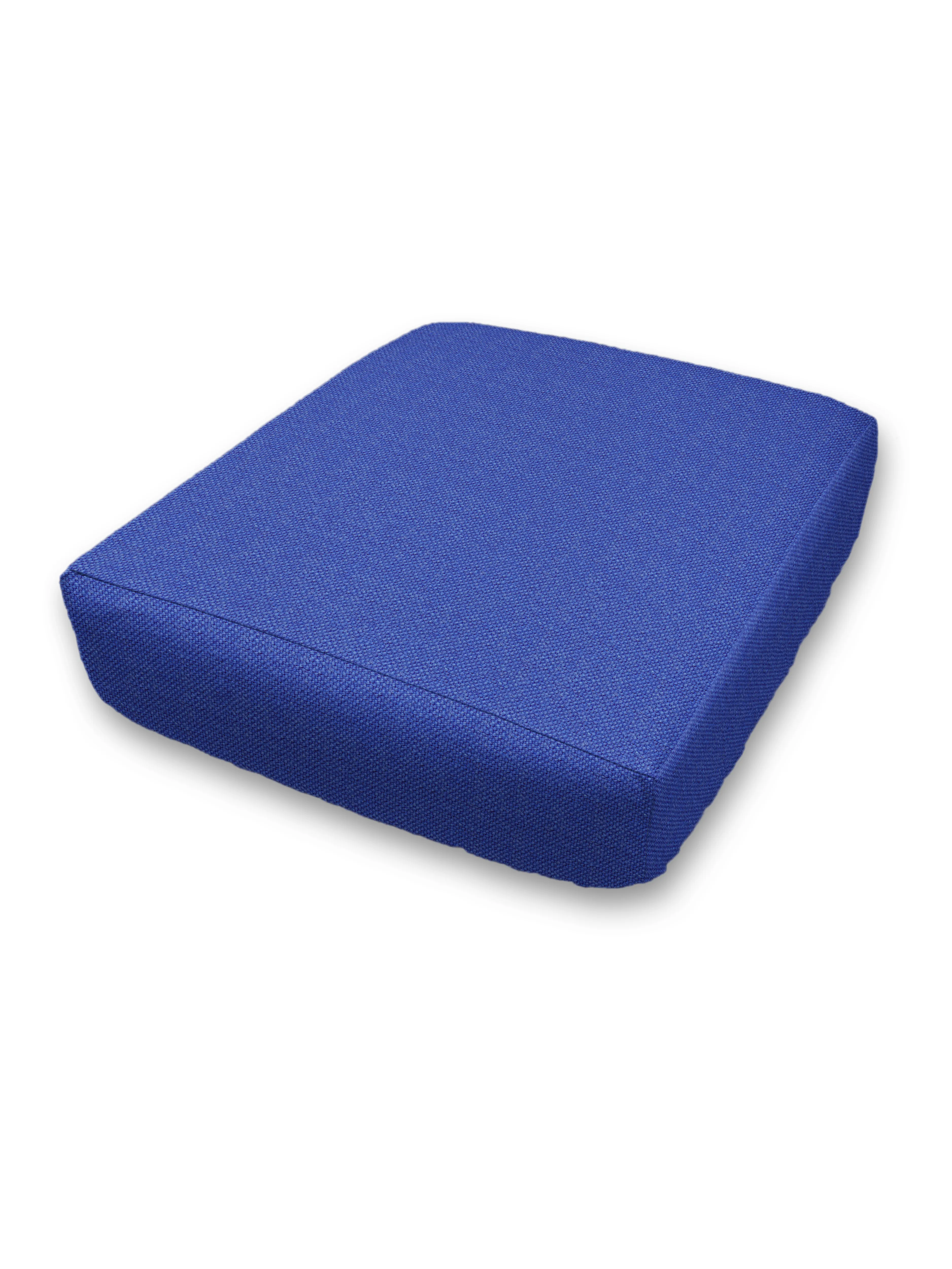 Custom Elastic Fitted & Protective Cushion Cover - Durable Duck Canvas - Choice of Solid Colors