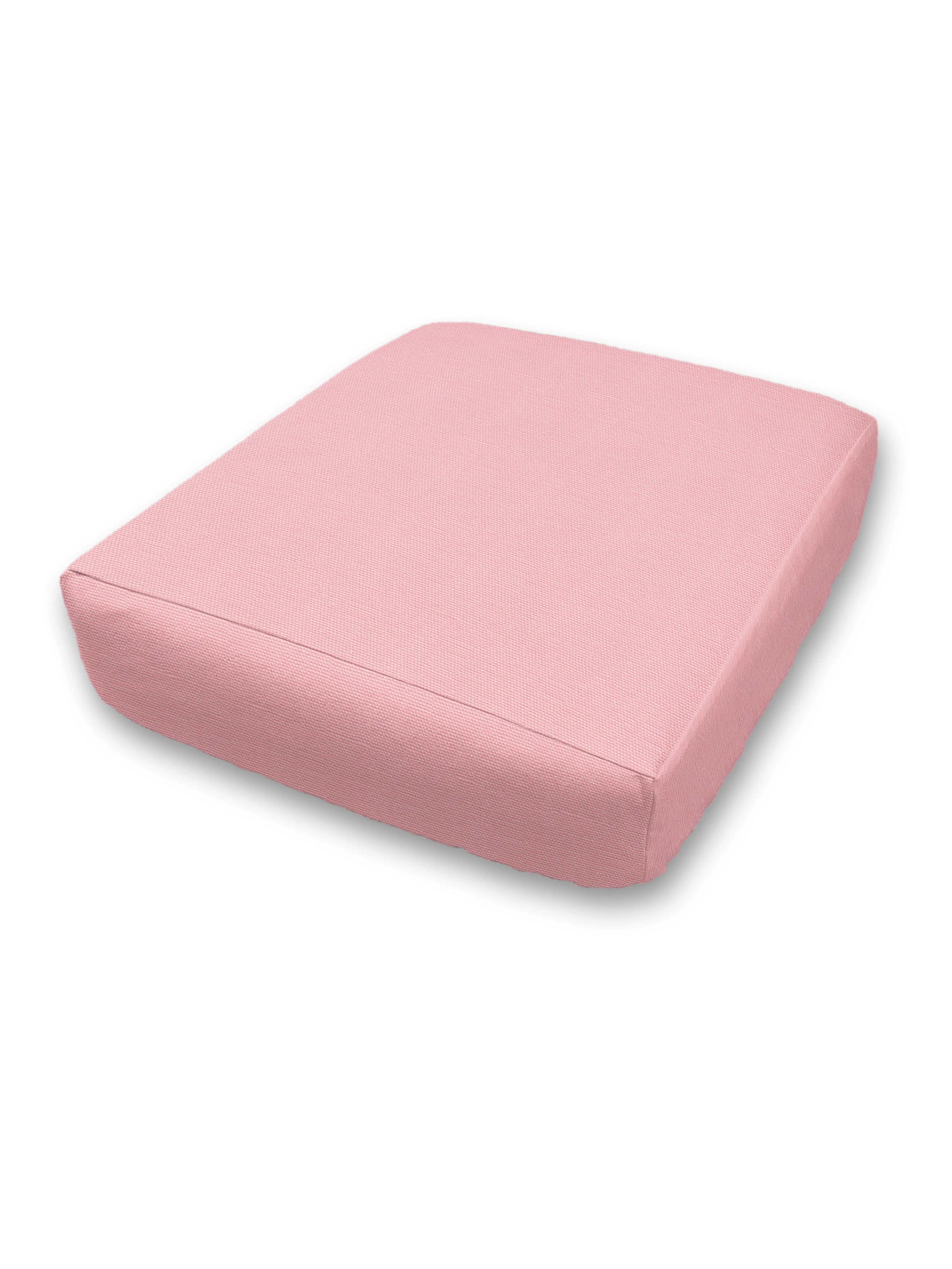 Custom Elastic Fitted & Protective Cushion Cover - Durable Duck Canvas - Choice of Solid Colors