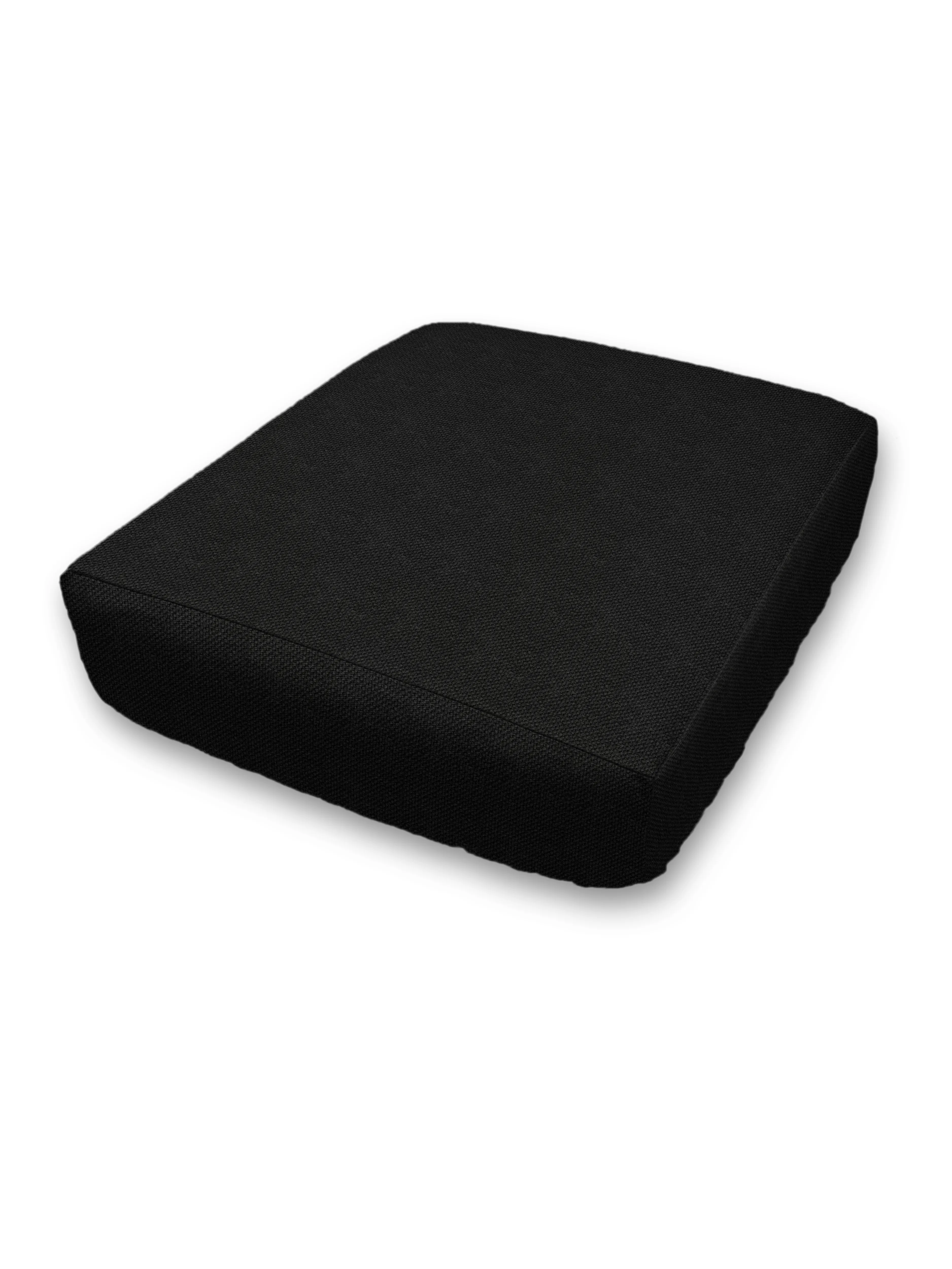 Custom Elastic Fitted & Protective Cushion Cover - Durable Duck Canvas - Choice of Solid Colors