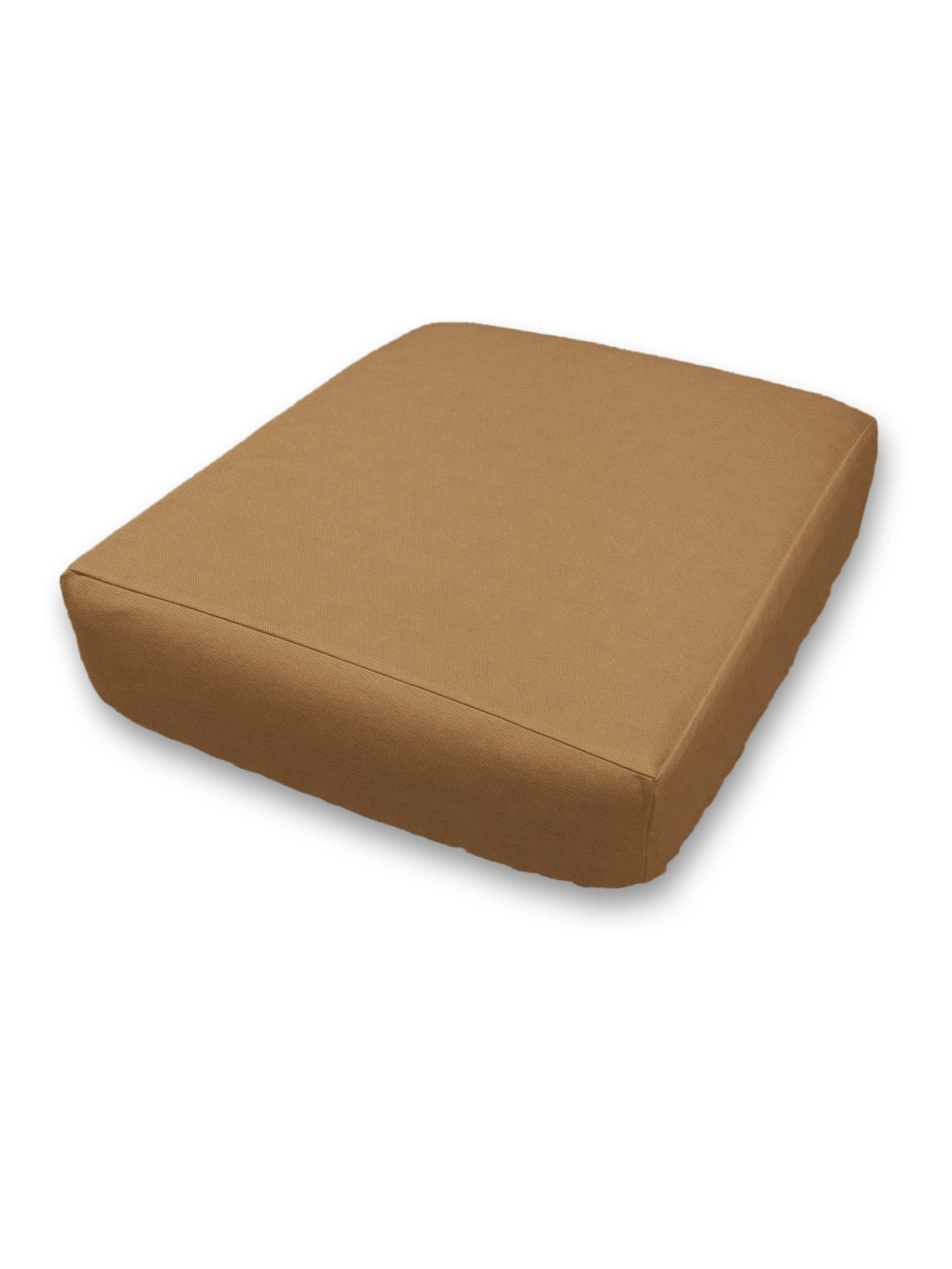 Custom Elastic Fitted & Protective Cushion Cover - Durable Duck Canvas - Choice of Solid Colors