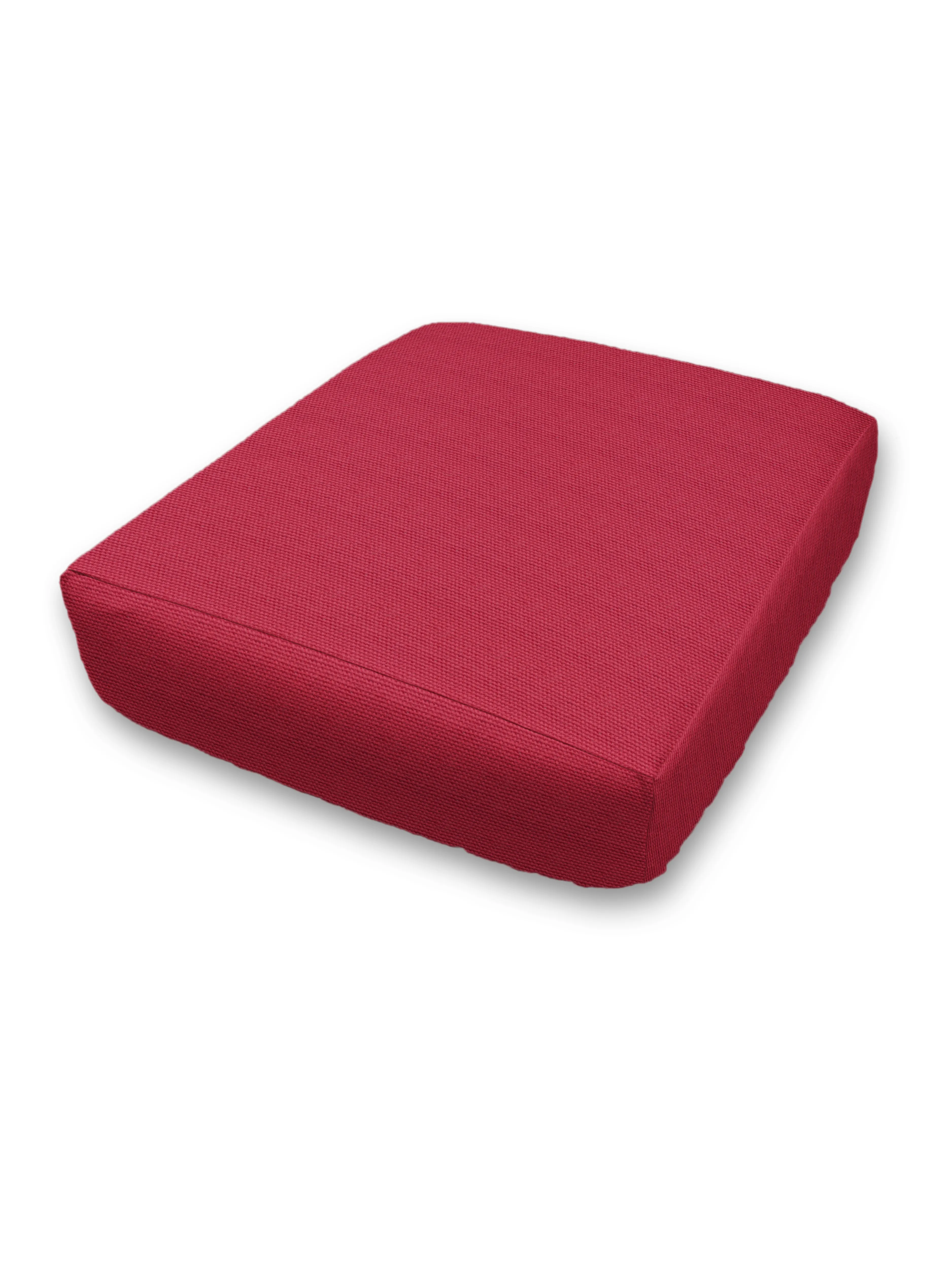 Custom Elastic Fitted & Protective Cushion Cover - Durable Duck Canvas - Choice of Solid Colors