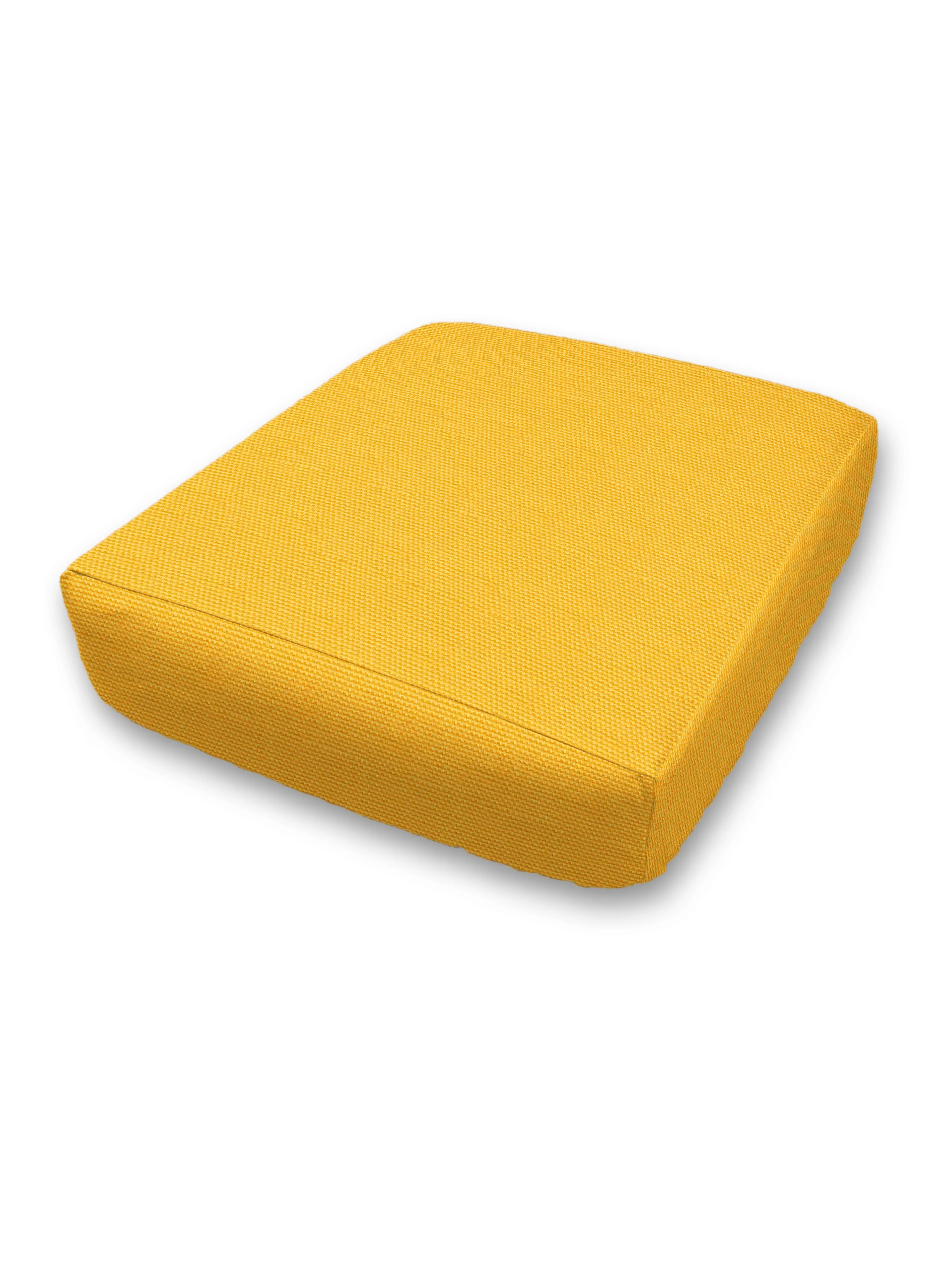 Custom Elastic Fitted & Protective Cushion Cover - Durable Duck Canvas - Choice of Solid Colors