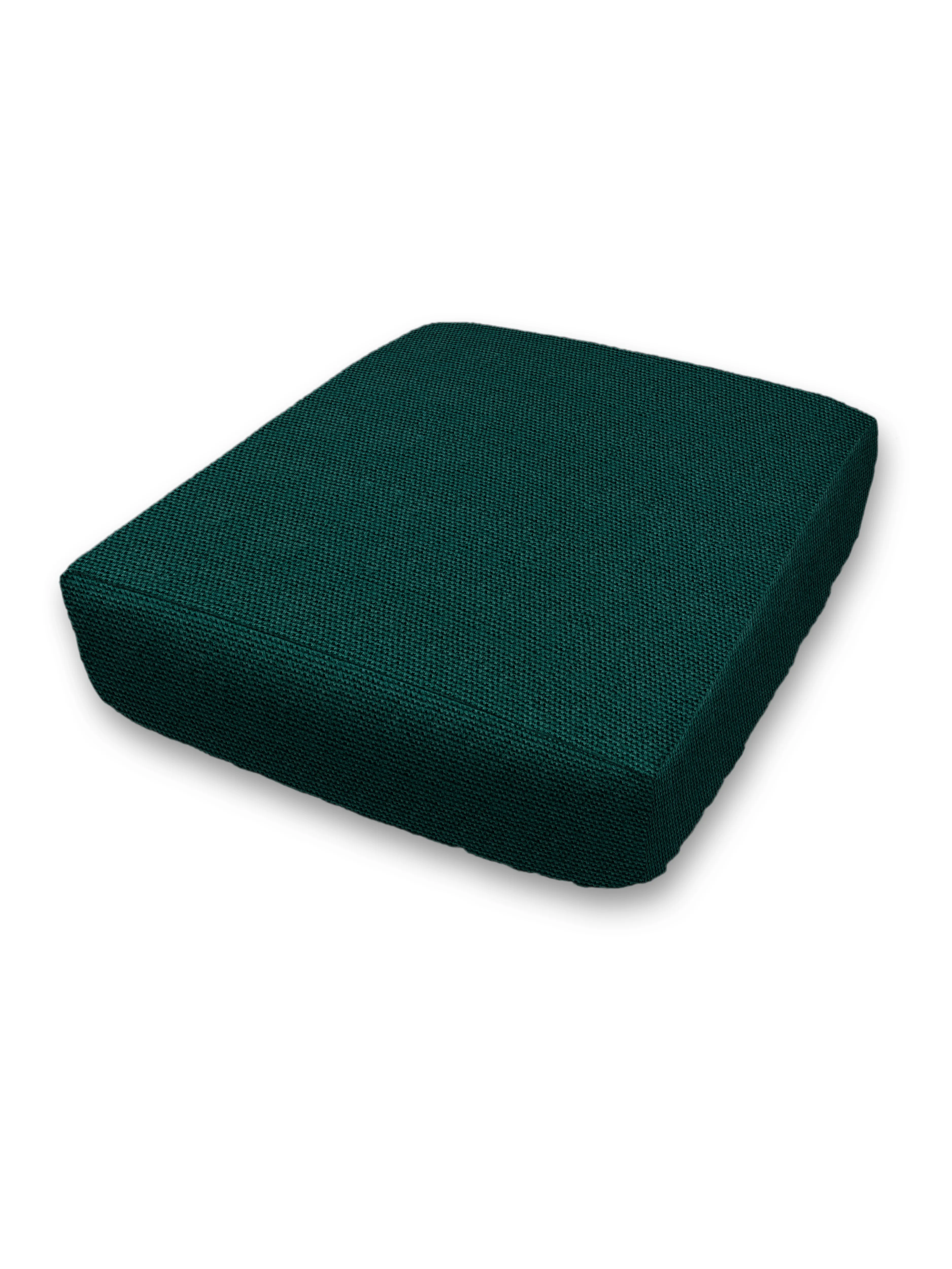 Custom Elastic Fitted & Protective Cushion Cover - Durable Duck Canvas - Choice of Solid Colors