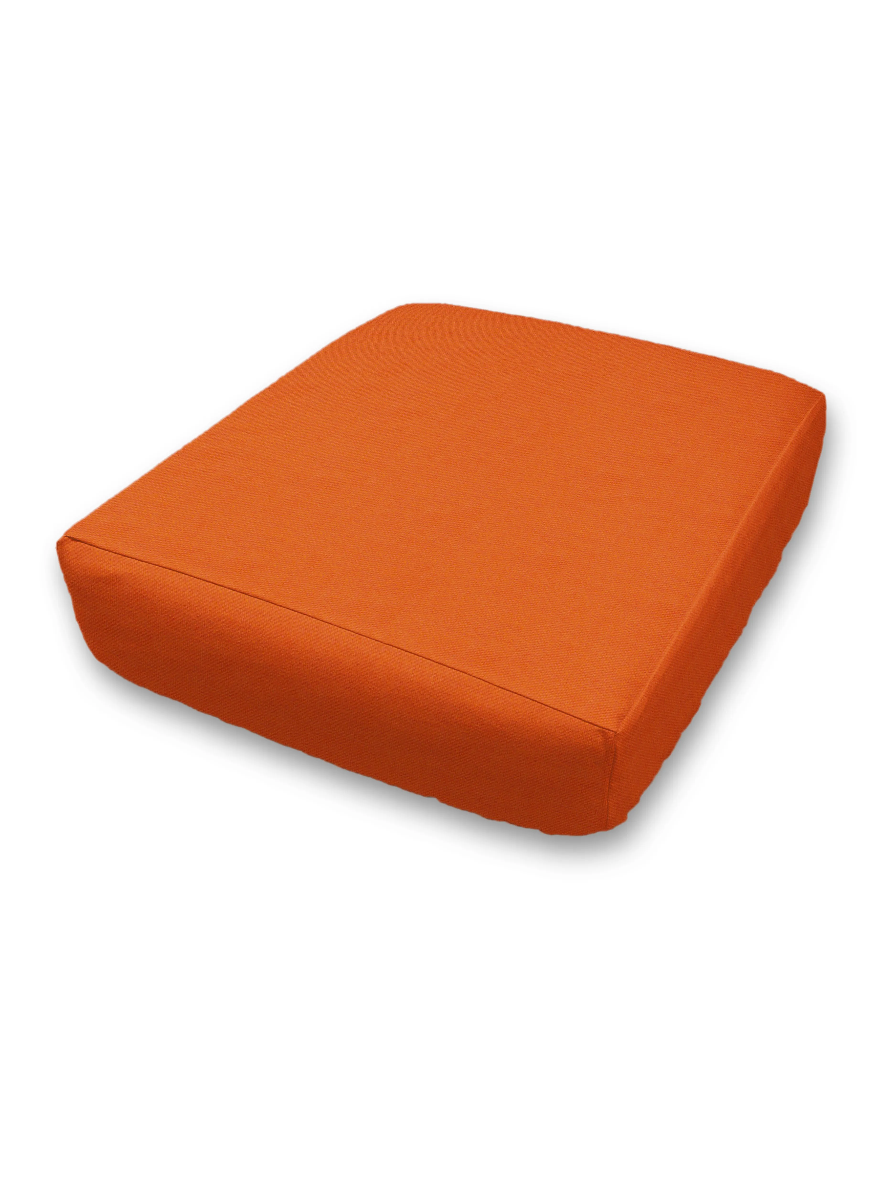 Custom Elastic Fitted & Protective Cushion Cover - Durable Duck Canvas - Choice of Solid Colors