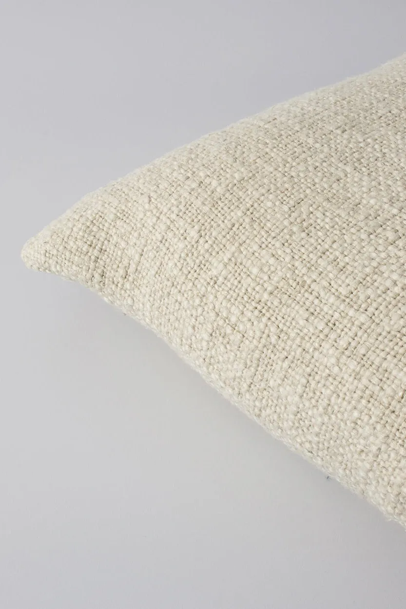Cyprian Textured Oatmeal Feather Inner 50x50cm Cushion