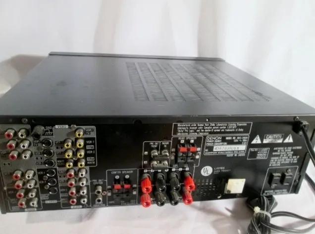 DENON AVC-2800 Precision Auto Component AV Surround DDSC AMPLIFIER WORKS!