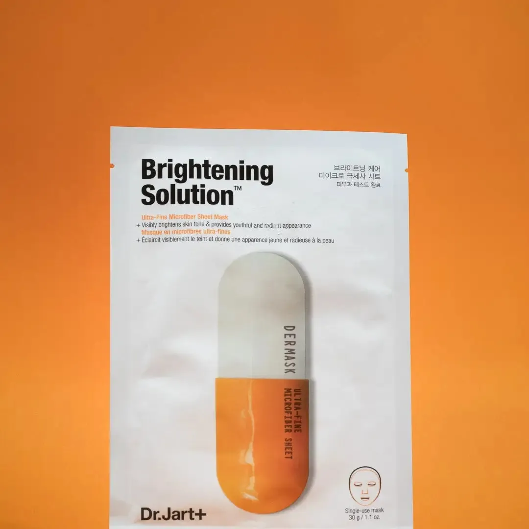 Dermask Micro Jet Brightening Solution Mask - 5 Pack