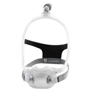 DreamWear Full Face Mask with Medium Wide Cushion and Small Frame with Headgear