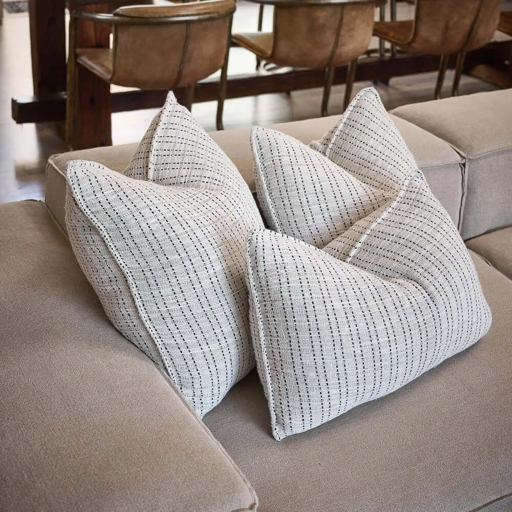 EADIE MARCHER LINEN CUSHION