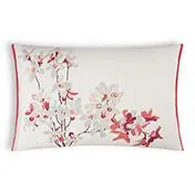 Forsythia Embroidered Copper Cushion