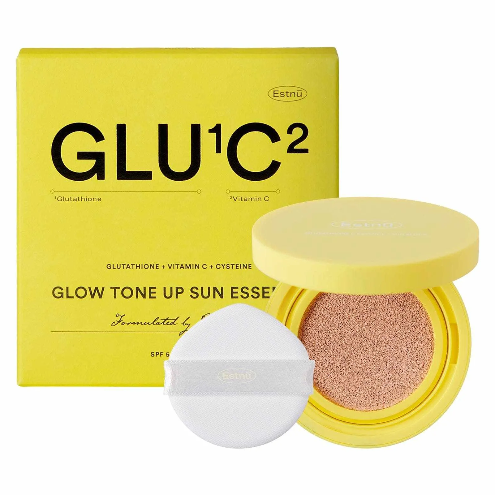 Glutathione C Glow Tone Up Sun Essence Cushion