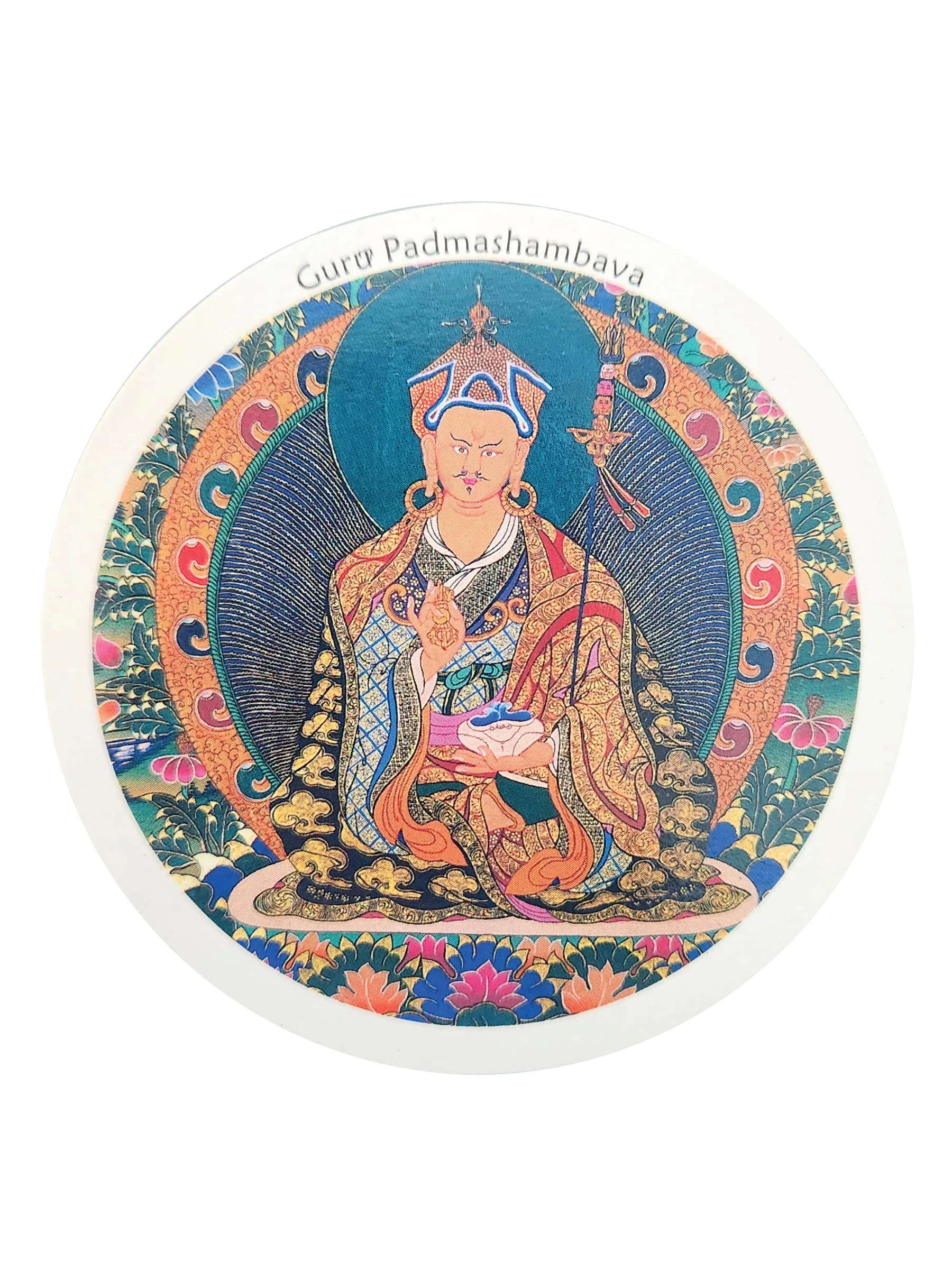 Guru Padmasambava Magnet (Pack of 5)