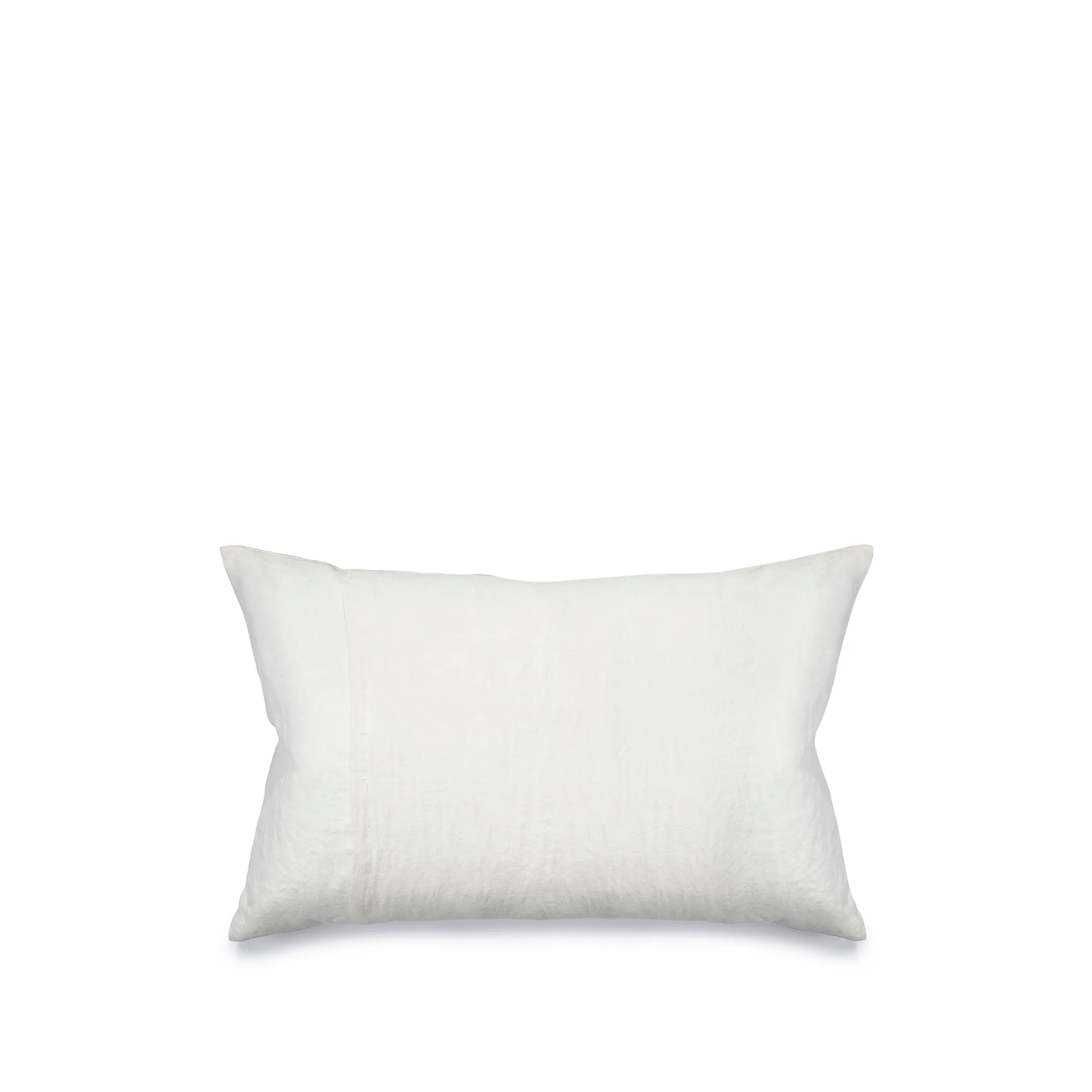 Hand Painted Linen Cushion in Mustard Yellow, 60cm x 40cm