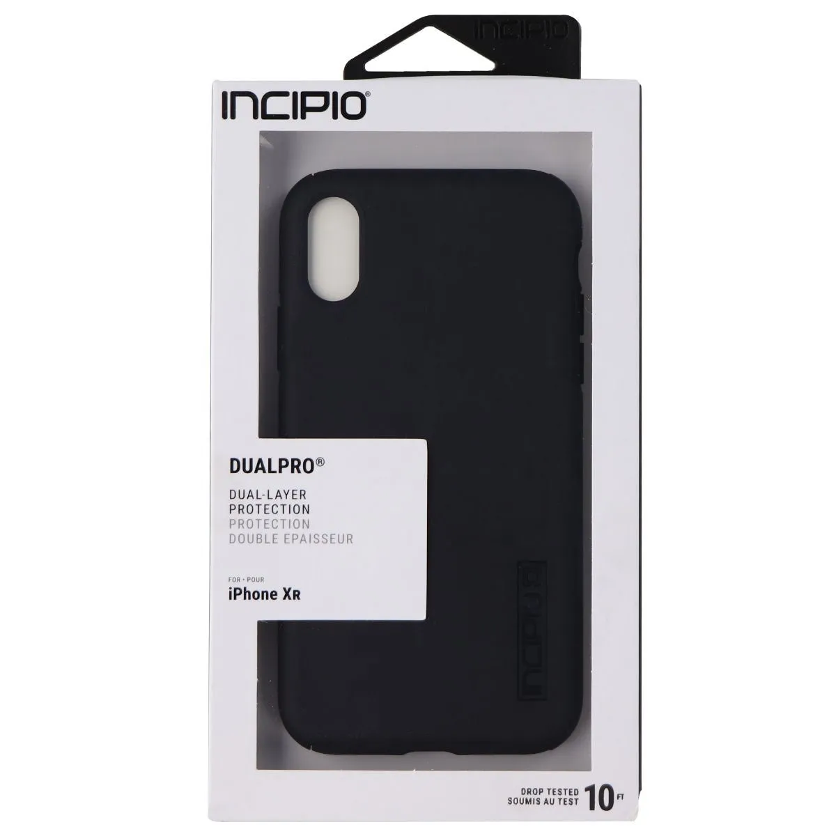 Incipio DualPro Series Dual Layer Case for Apple iPhone XR - Matte Black