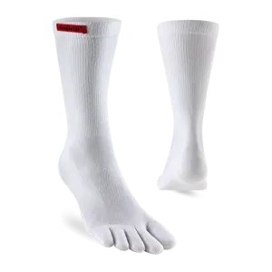 Injinji SPORT Crew Socks - White