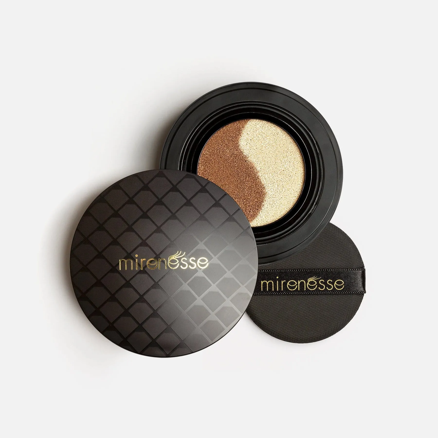 Instant Tanning Gel- 10 Collagen Face Glow Cushion Compact Bronzer