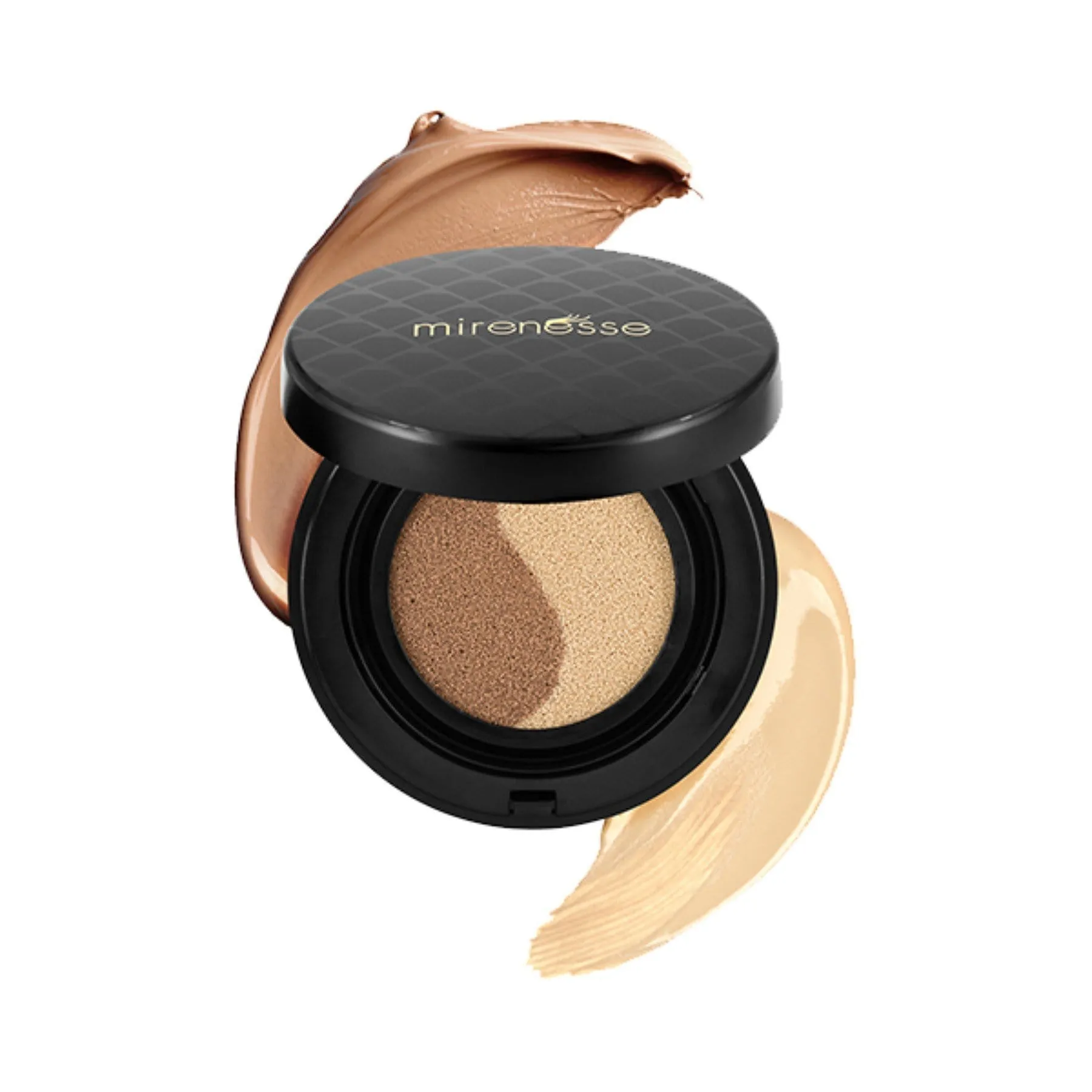 Instant Tanning Gel- 10 Collagen Face Glow Cushion Compact Bronzer