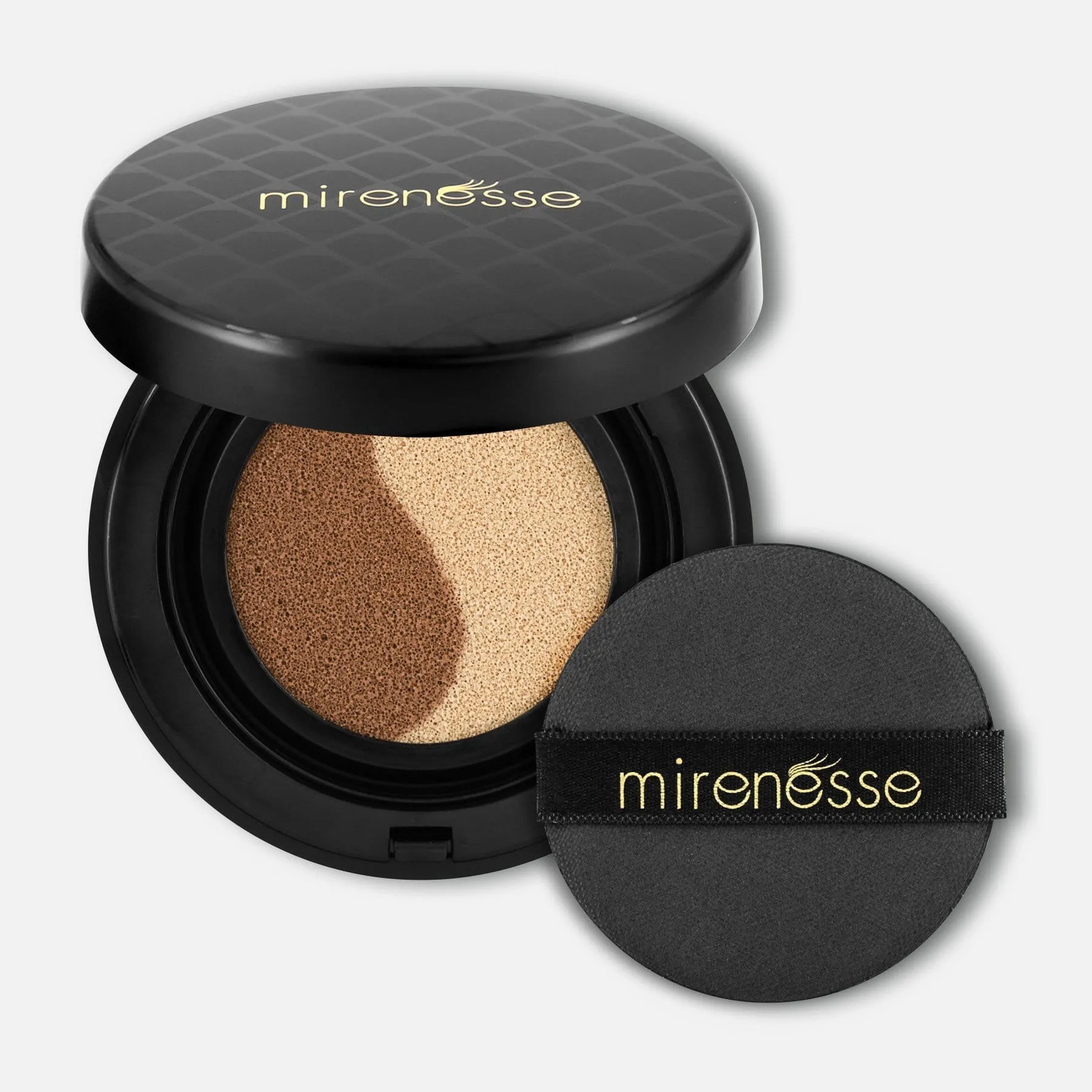 Instant Tanning Gel- 10 Collagen Face Glow Cushion Compact Bronzer
