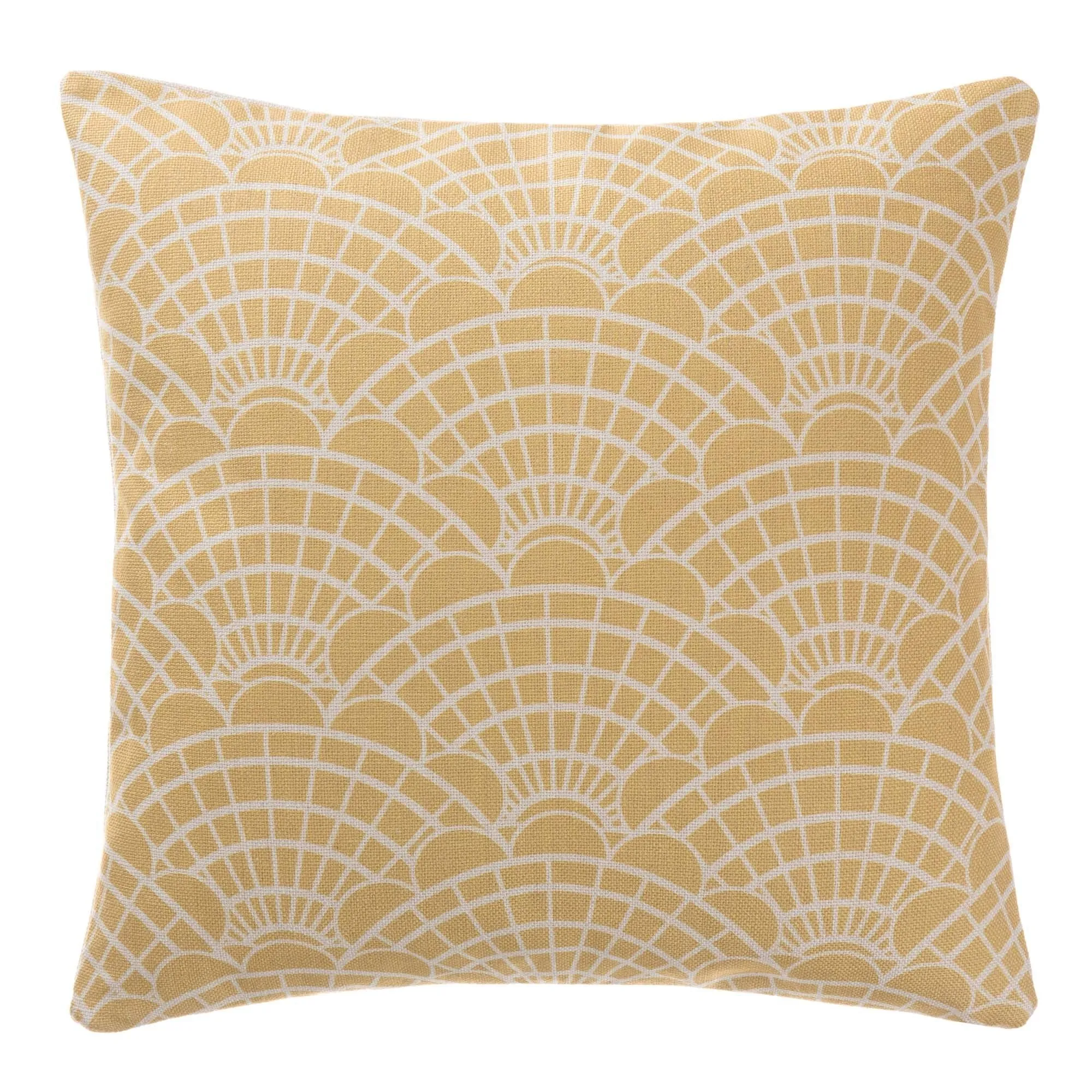 Lune Cushion [Mustard/Natural]