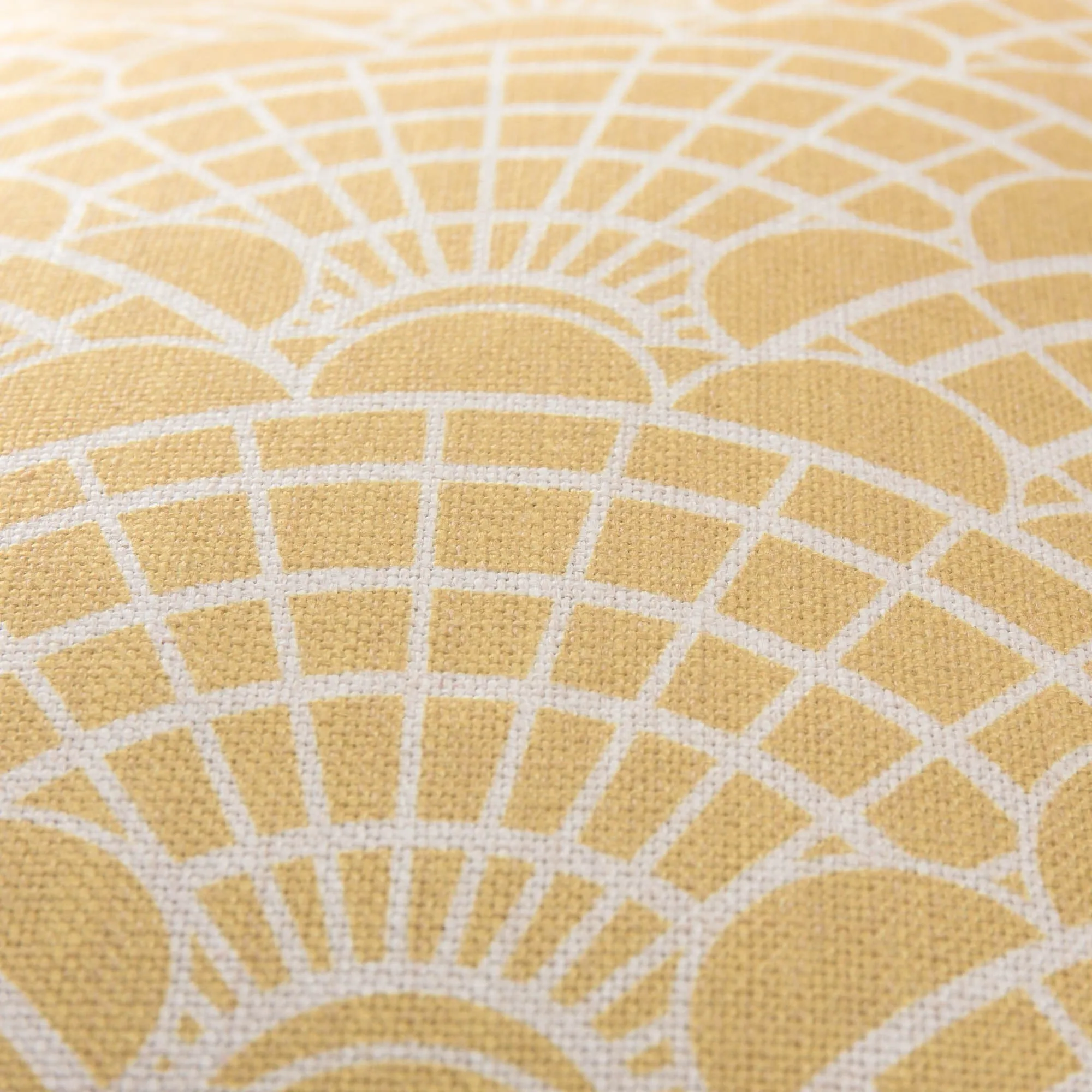 Lune Cushion [Mustard/Natural]
