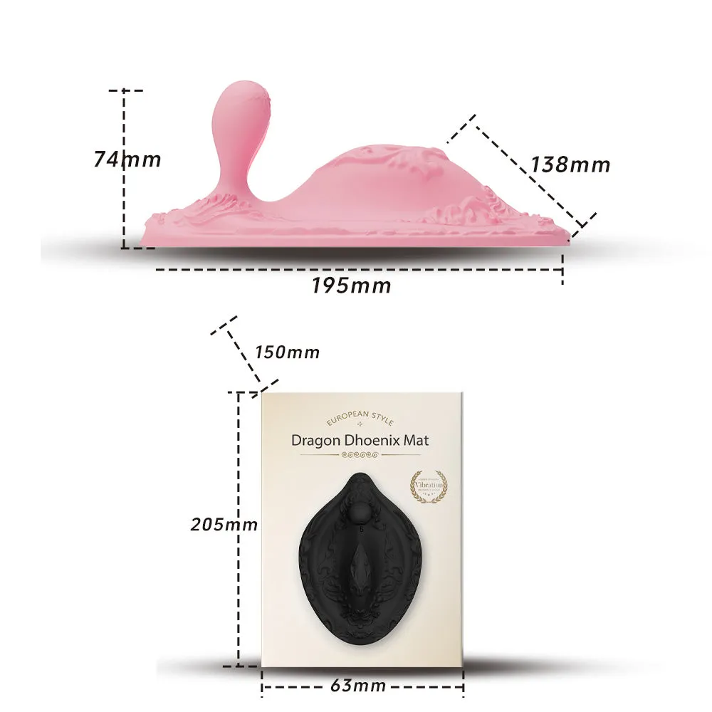 Lurevibe - Enhanced Dragon Phoenix Remote-Controlled Cushion Vibrator
