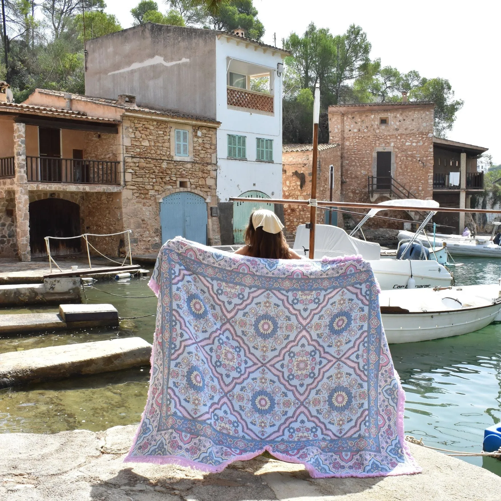 Mila Woven Picnic Rug XL