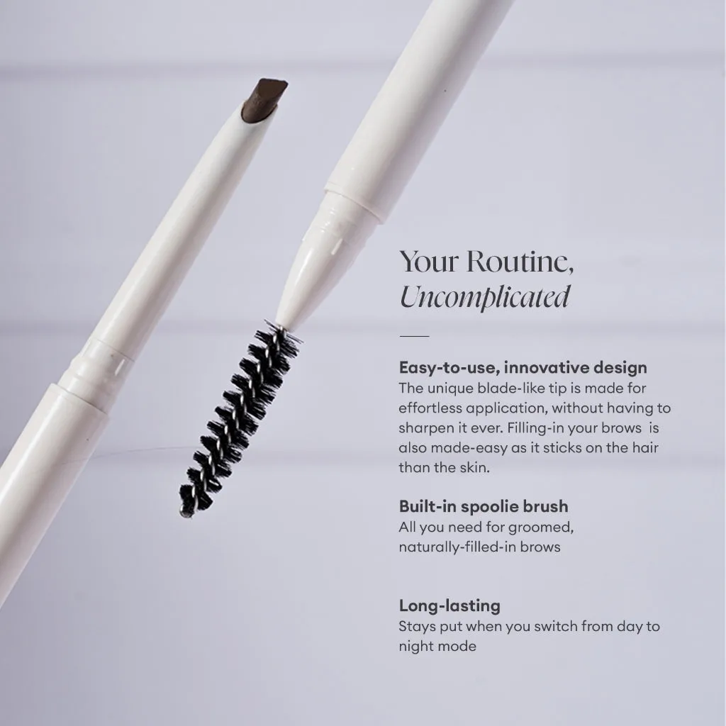 Pencil Brow Blade Precision   Brush