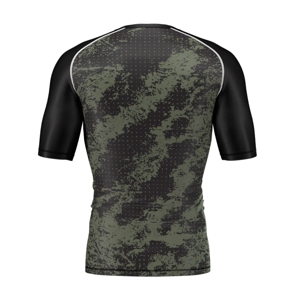 Phalanx "Ares Olive" Short Sleeve Rash Guard